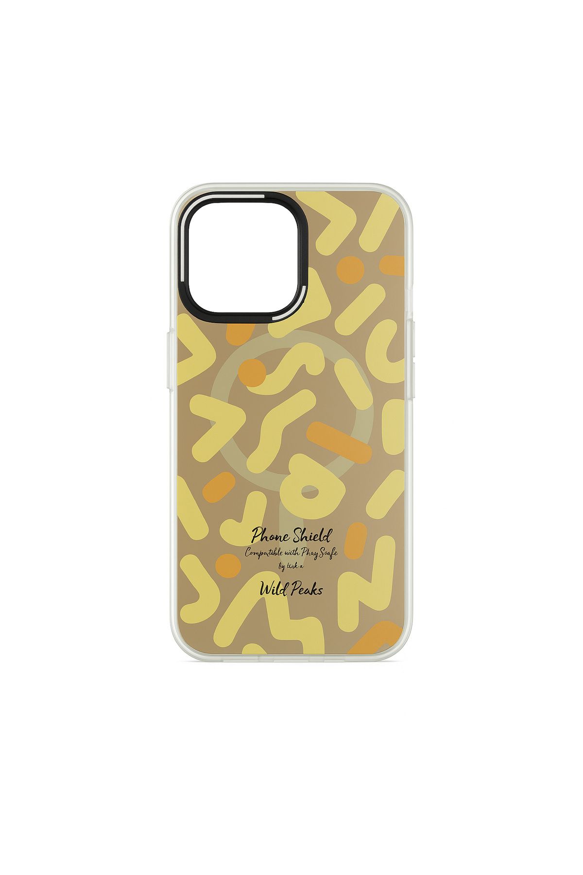 eriqh iPhone 16 pro Uyumlu grafiti Desenli Kılıf-Ultra İnce,Kamera Korumalı-magsafe uyumlu