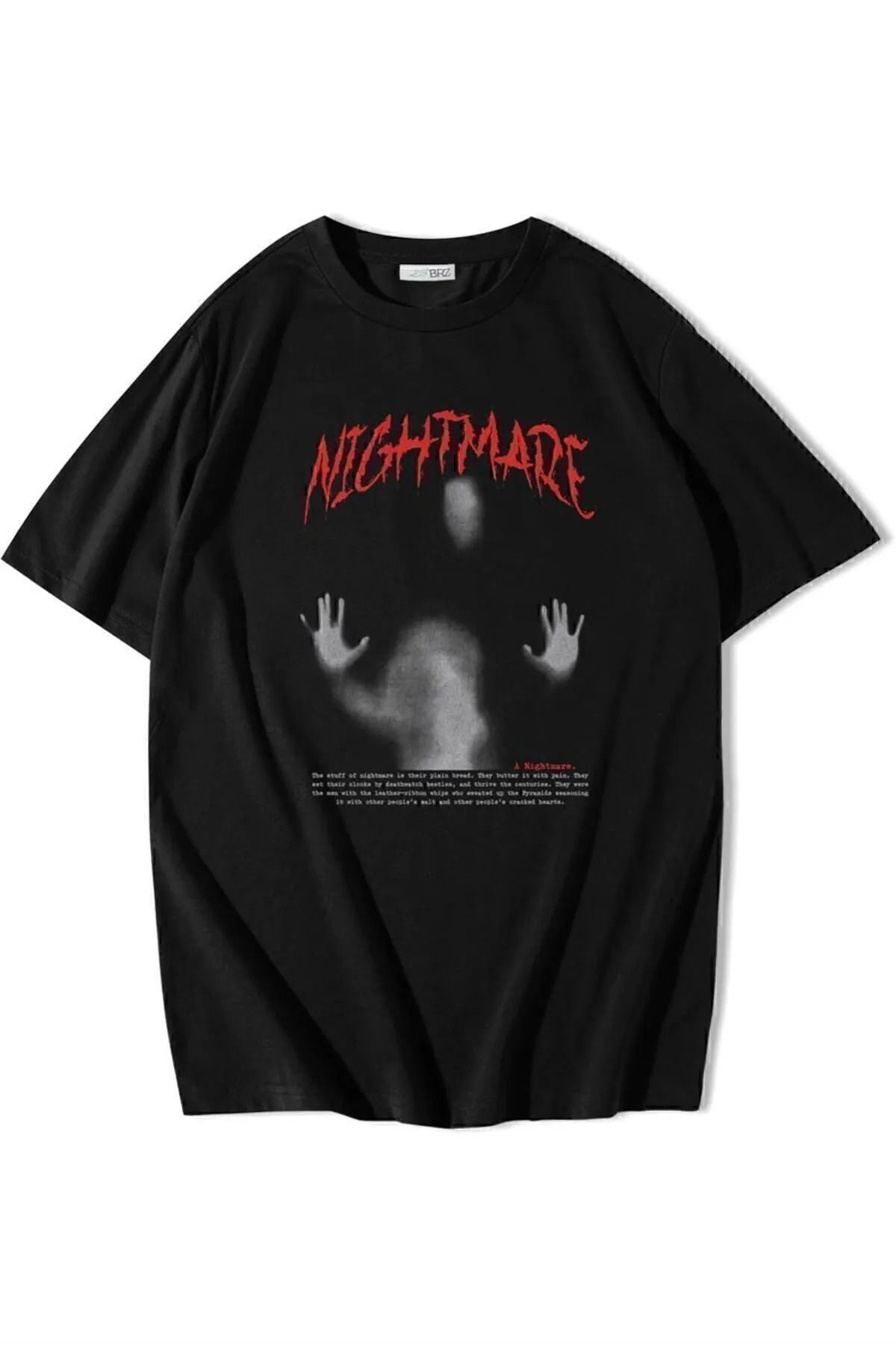 Bozz&Bozz Collection Oversize Unisex Nightmare T-shirt