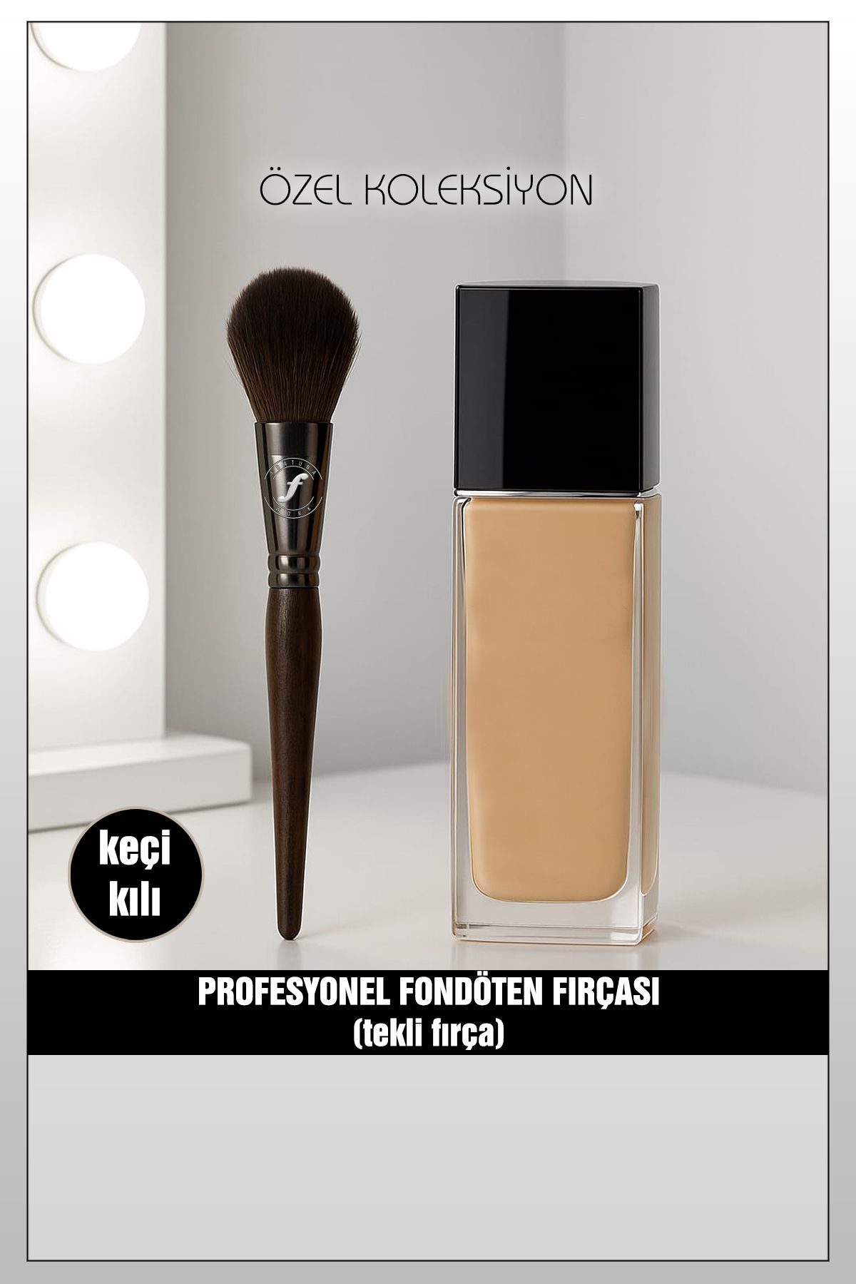 Fortuna Work Makyaj Fırçası Fondöten Pro Pınar Aktaş Makeup