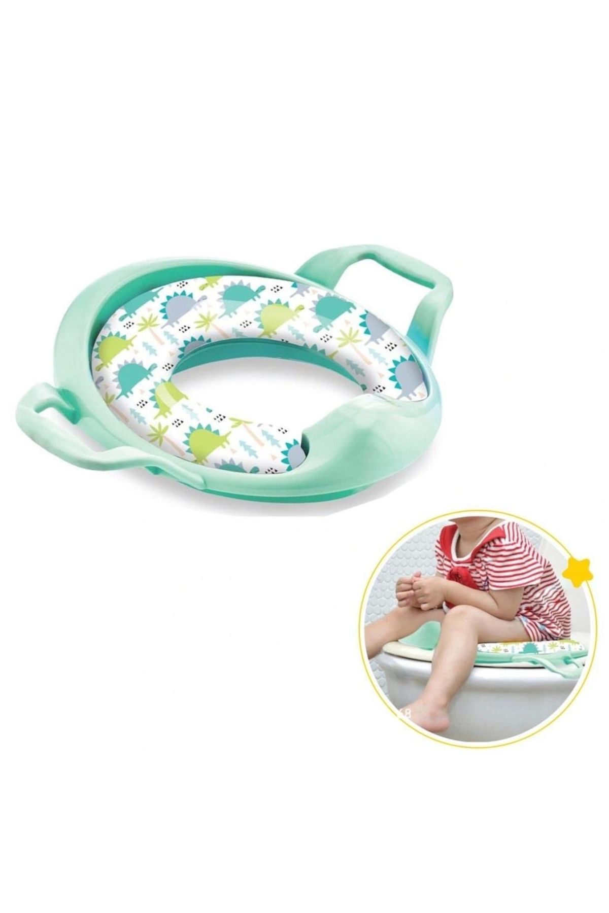 Eng Nessiworld Mega Klozet Adaptörü 064 Mint Yeşili