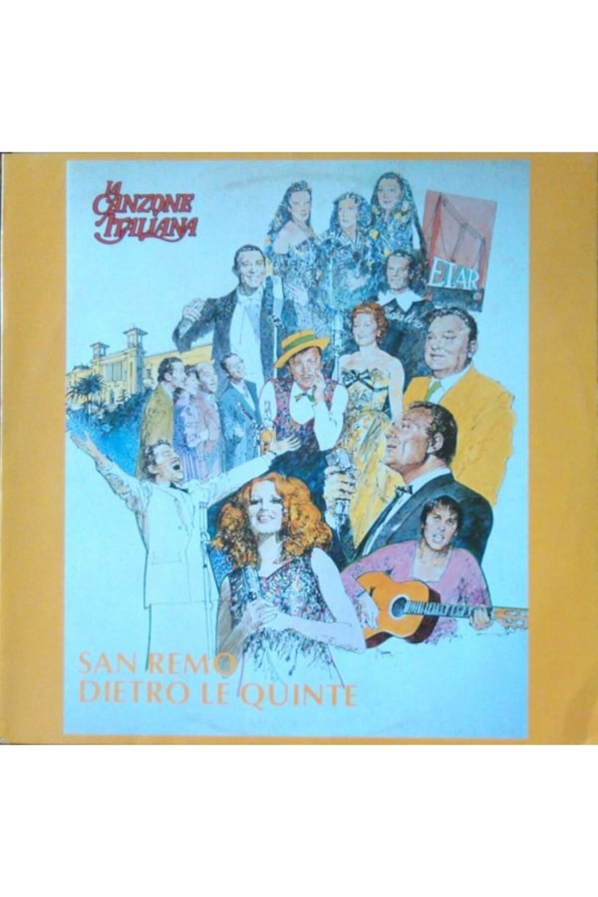 Ege Kitap ve Plak Evi San Remo Dietro Le Quinte , Lp Pop