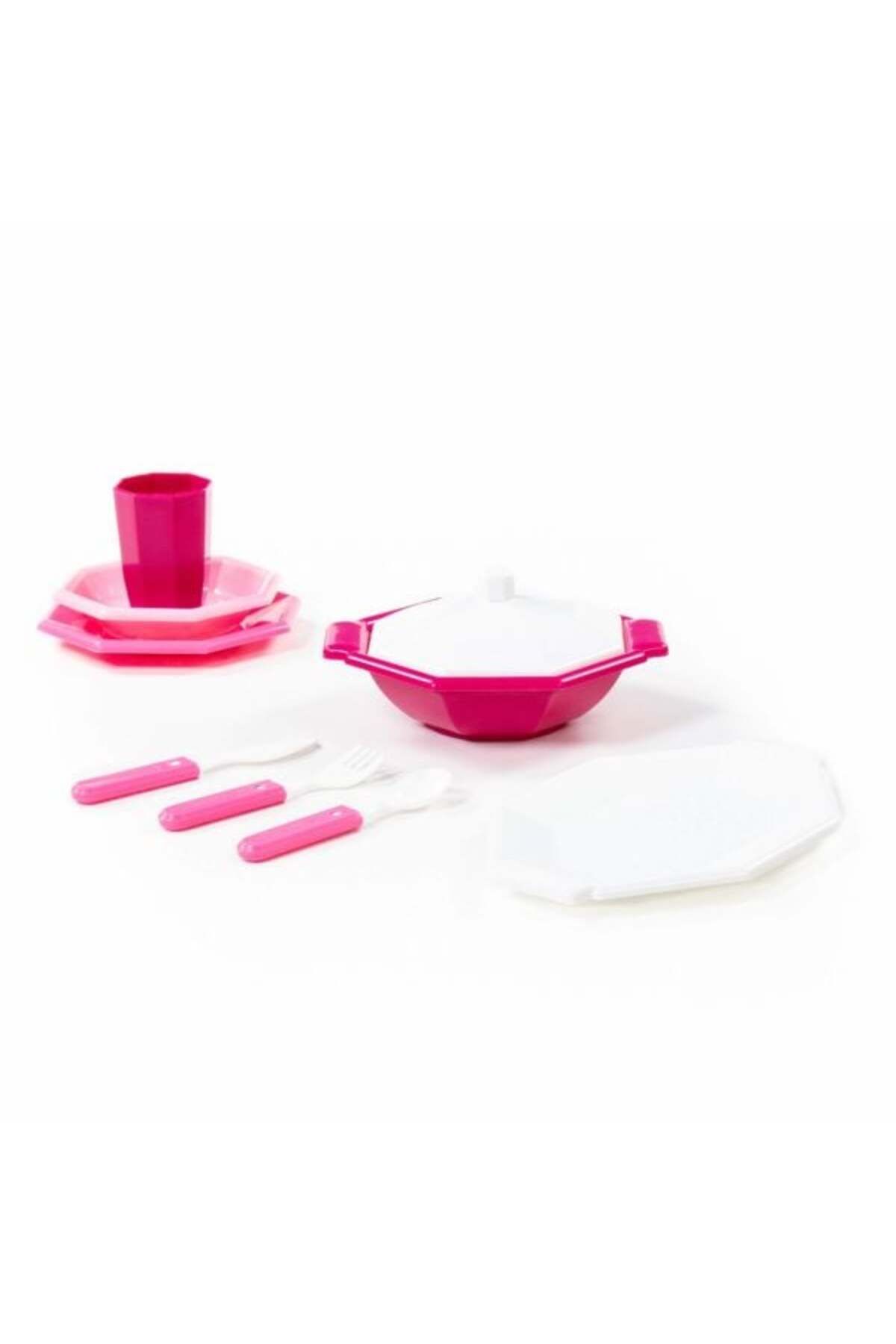 Polesie Çocuk Yemek Takımı Retro 9 Parça 61706