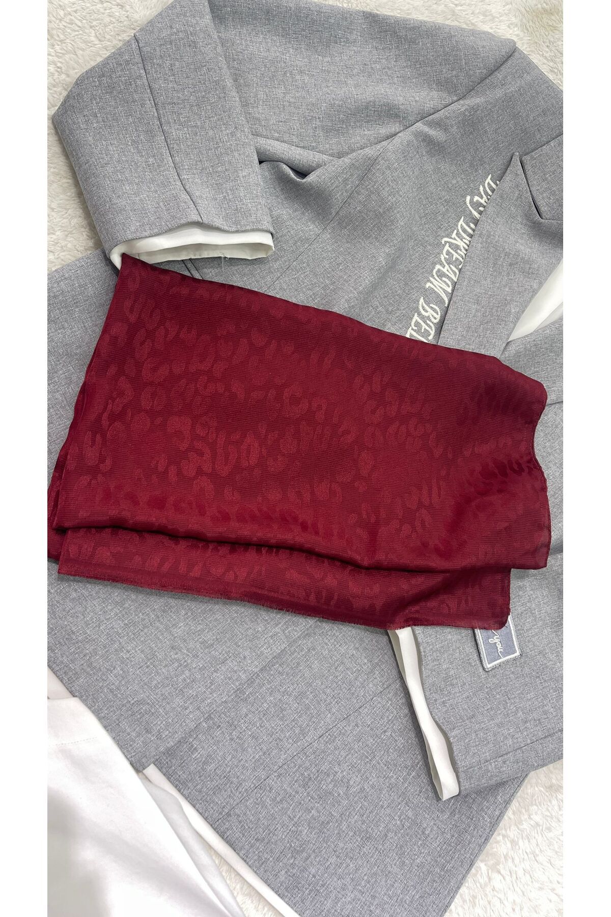 trentol LEOPAR DESEN ŞAL