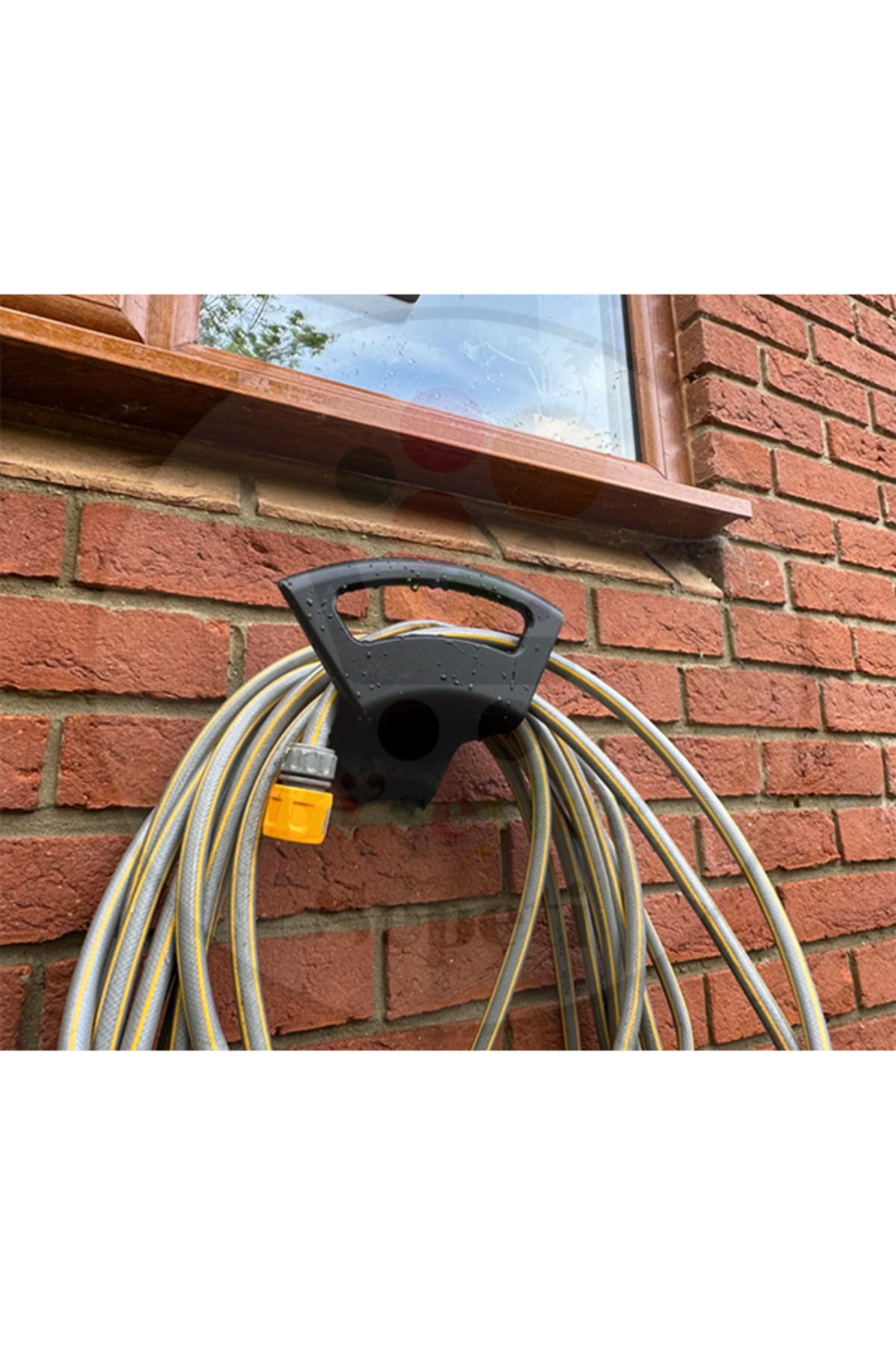 Bi'şeyler Sepeti Bahçe Hortum Tutucu Organizer Gardan Hose Holder