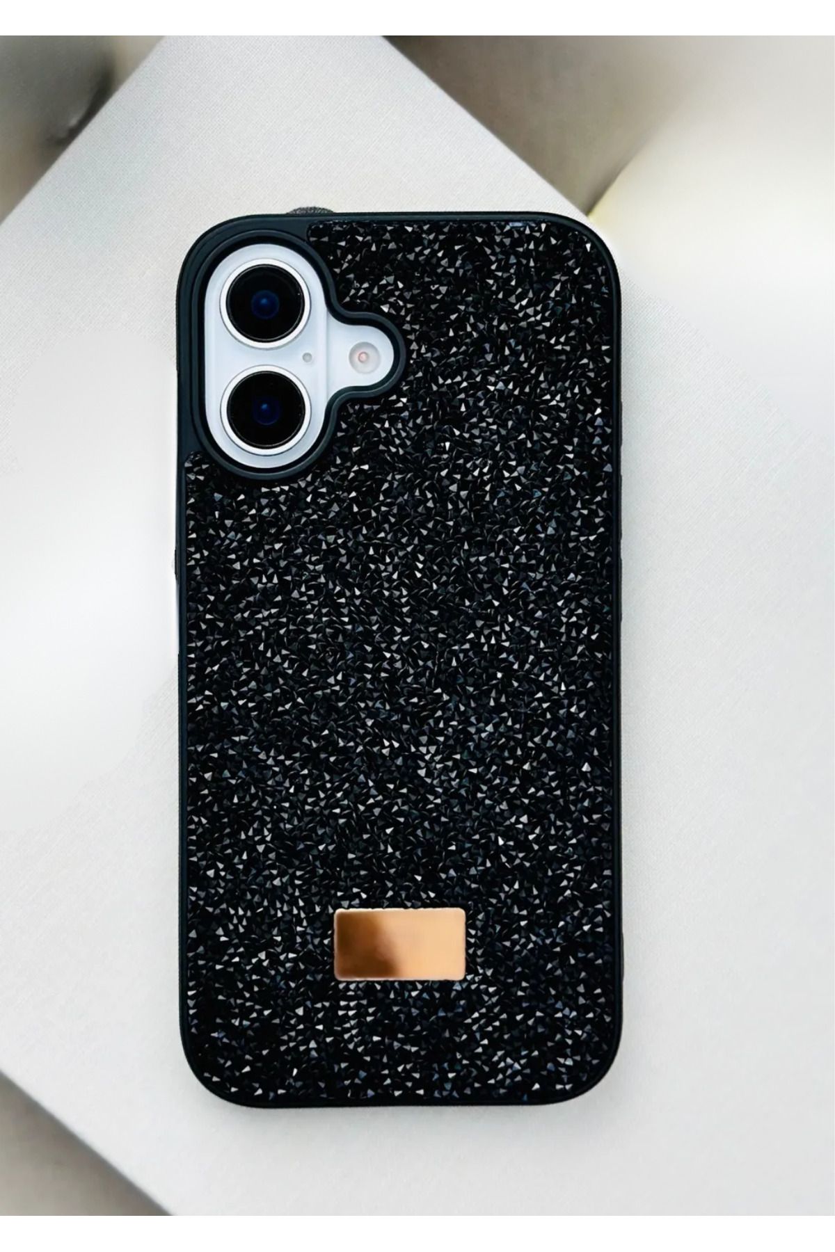 BCASE İphone 16 Taşlı Kılıf Parlak Elmas Tasarım Lüx