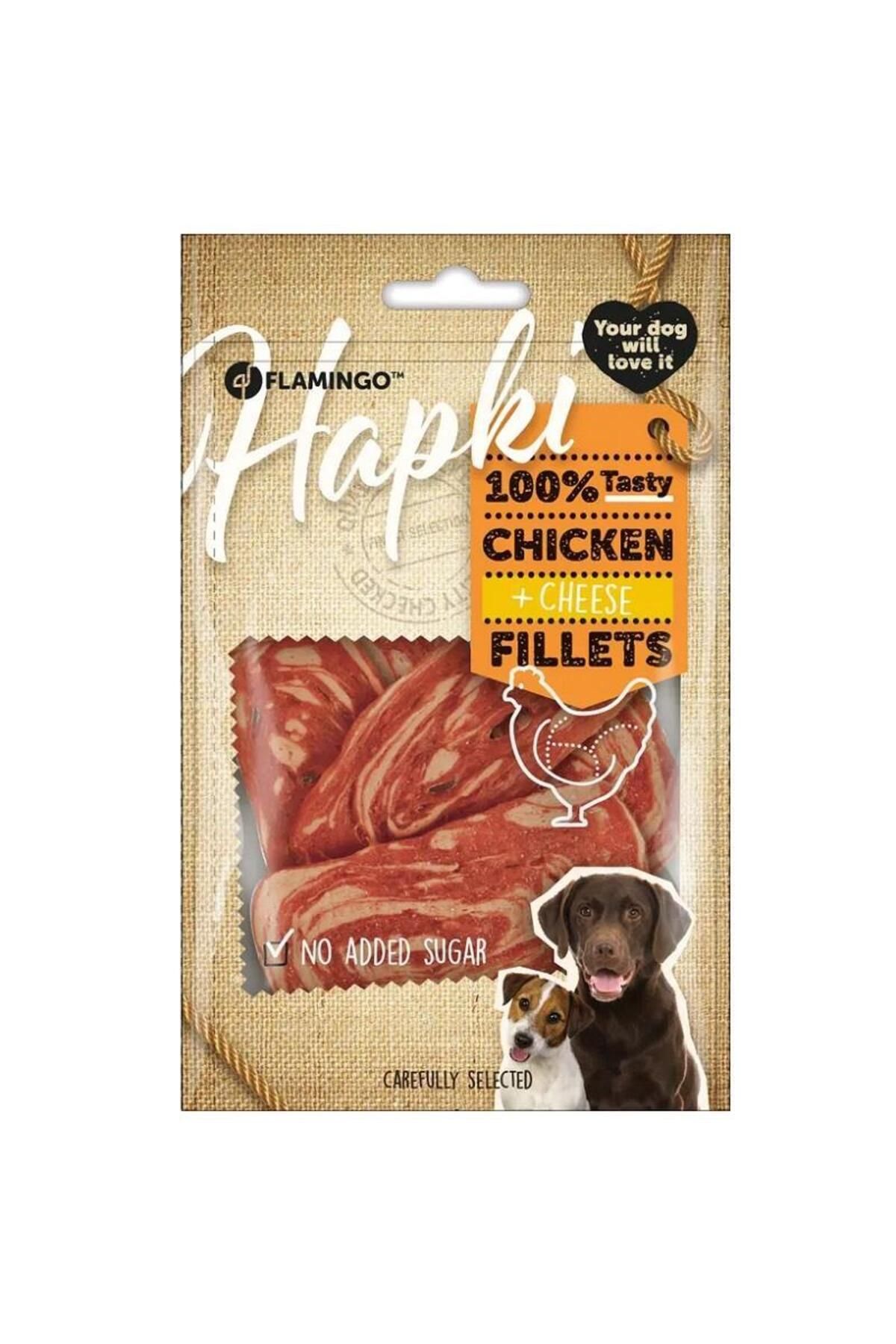 Flamingo Hapki Chick'n Tavuklu Ve Peynirli Köpek Ödül Maması 85gr