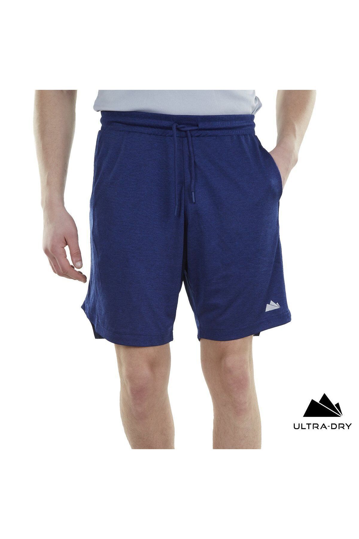Alpinist Fitz Roy Ultra Dry Erkek Şort Lacivert-Lacivert - 3XL