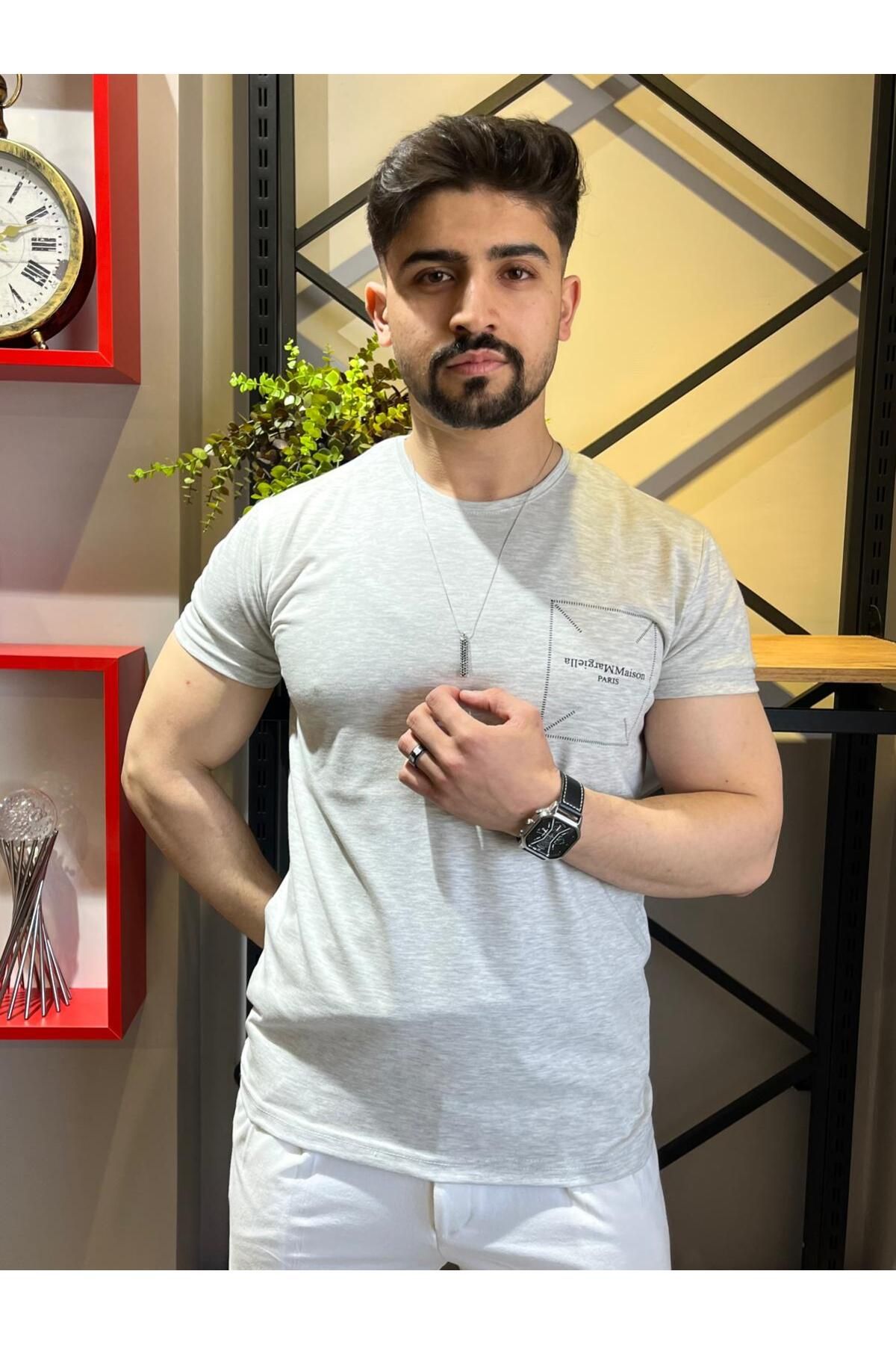 Butik Süprem Basic Ön Arka Baskı Tişört