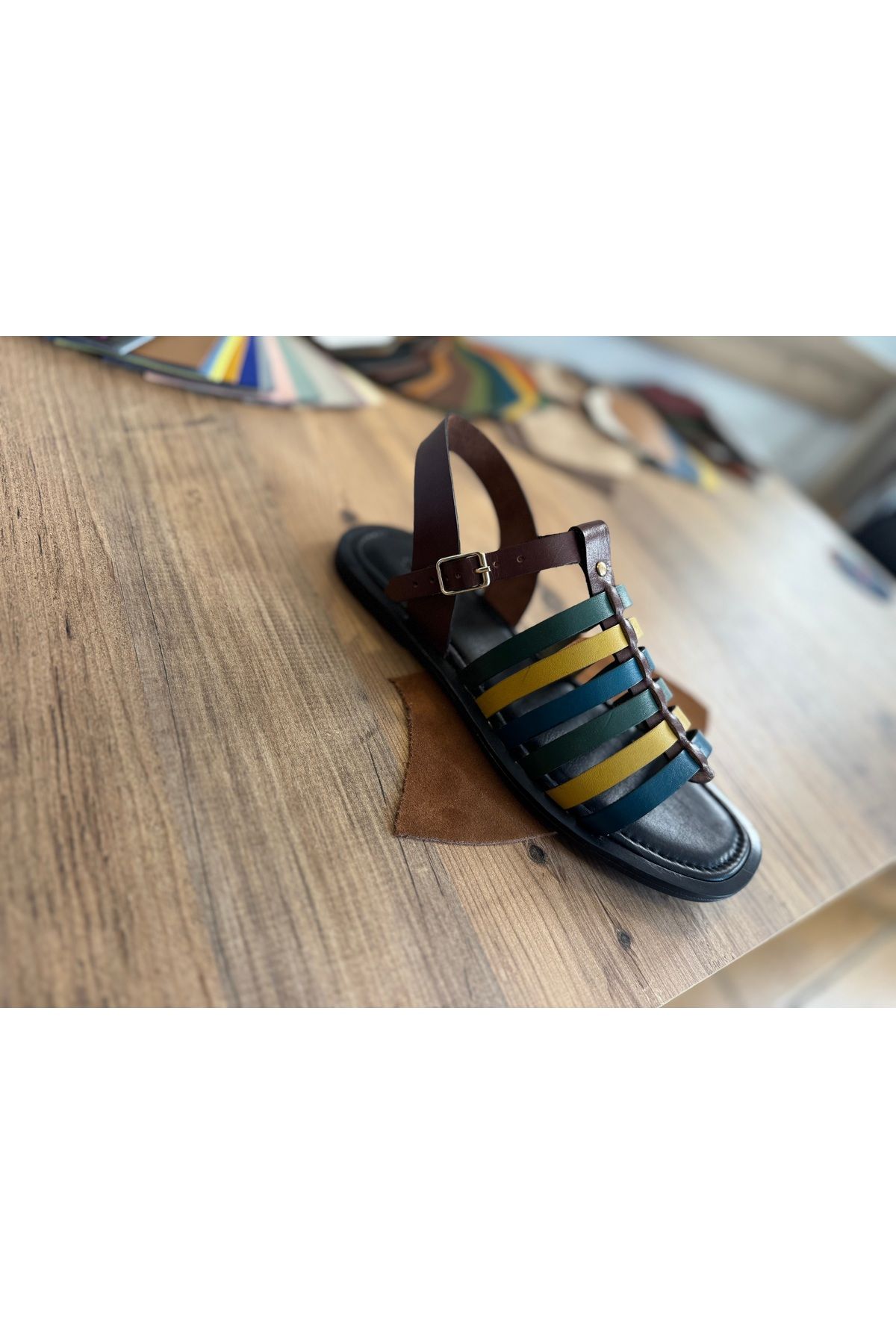 shop DERİ SANDALET