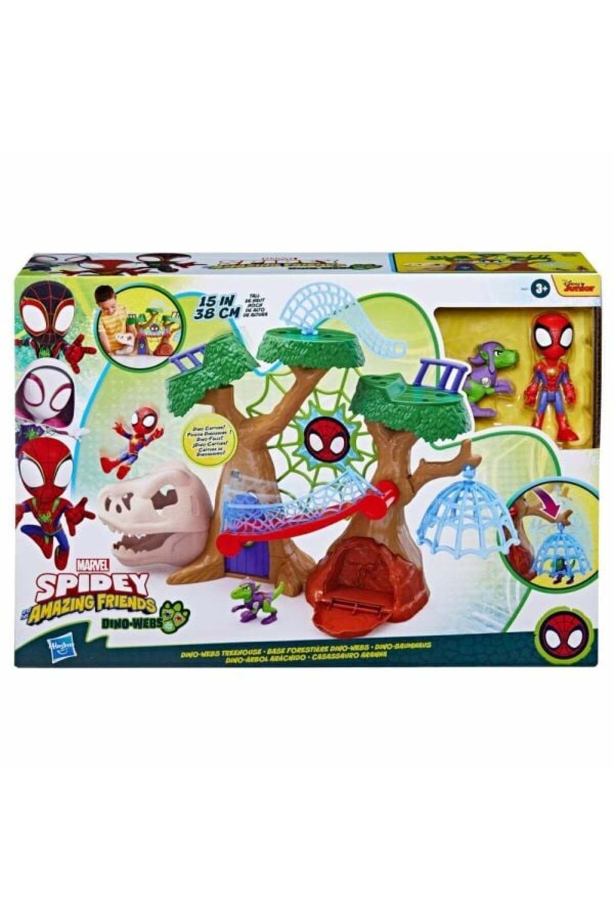 MATMEL Hasbro Spidey Dino Webs Ağaç Evi Set F9477