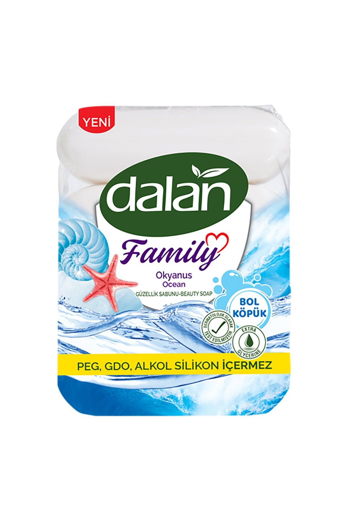 Dalan Family Okyanus Güzellik Sabunu 4x75 G