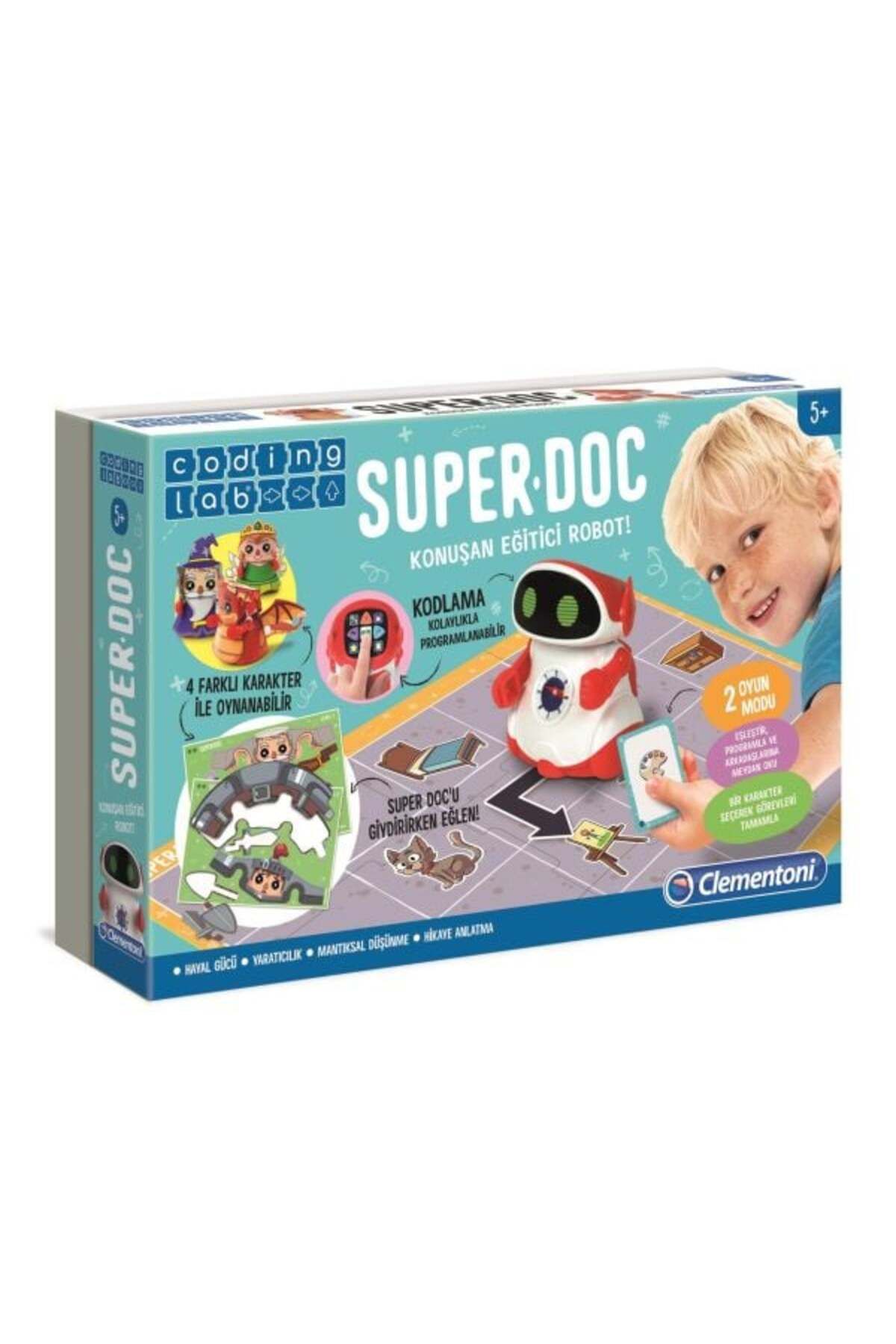 MATMEL Coding Lab Süper Doc Eğitici Konuşan Robot 64960