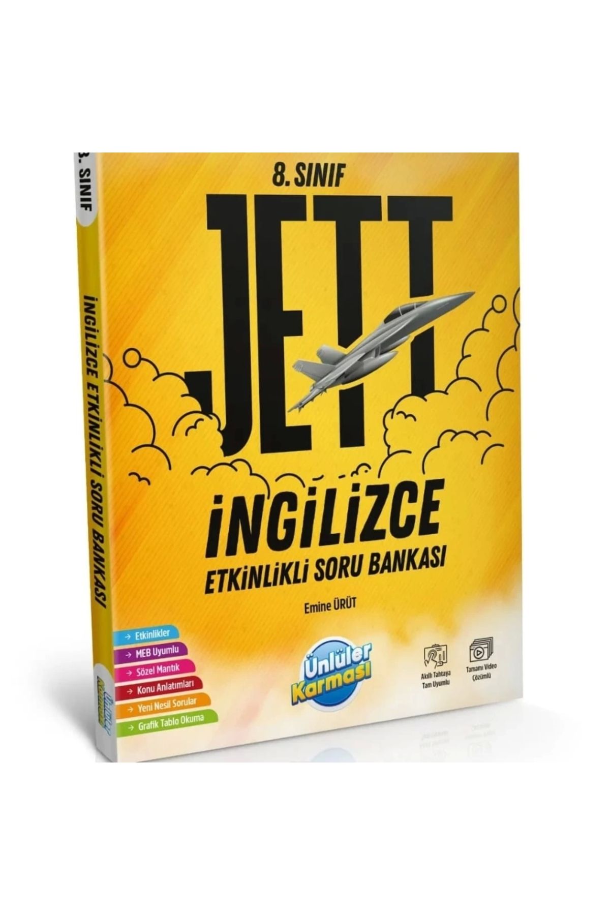 Ünlüler Karması ÜNLÜLER KARMASI 8.SINIF JETT İNGİLİZCE ETKİNLİKLİ SORU BANKASI