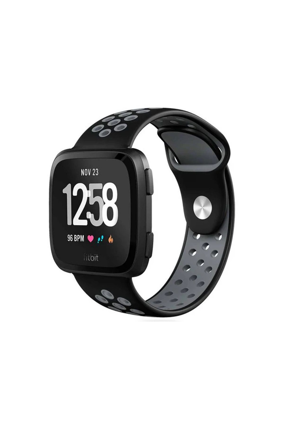 Microcase Huawei Watch D2 için Delikli Silikon Kordon Kayış - KY6558