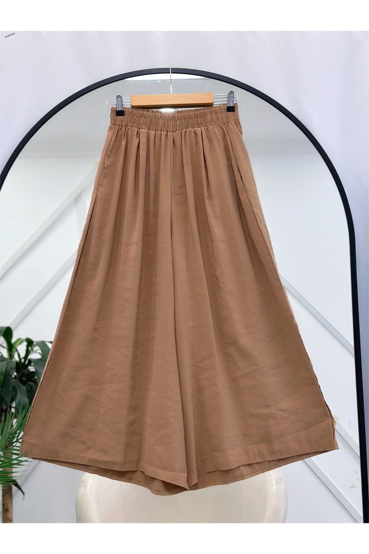 YEDİLALE CEPLİ BELİ LASTİKLİ ETEK PANTOLON [SM(36/38/40] LXL( 42/44/46)]