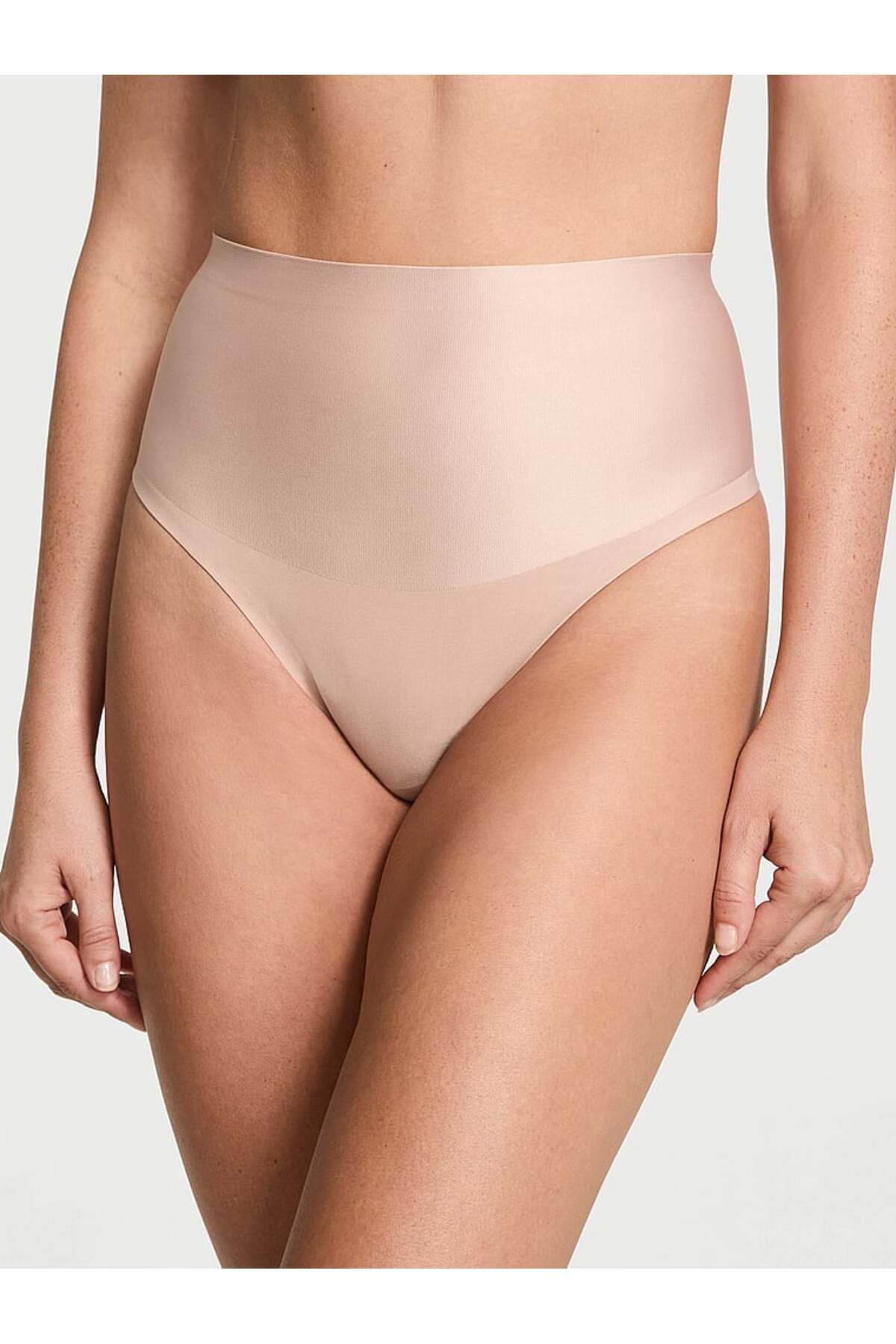 Victoria's Secret Pürüzsüz Işıltılı Yüksek Bel Tanga
