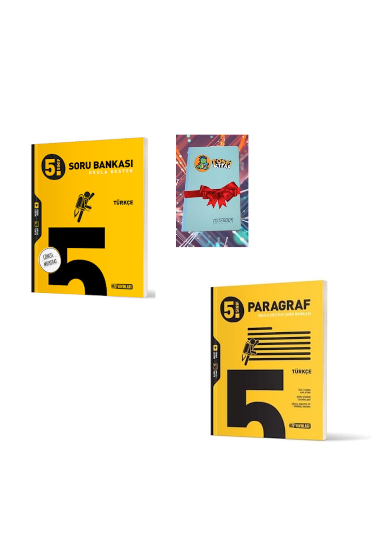 Karma Kitaplar 5. Sınıf TÜRKÇE + PARAGRAF Soru Bankası ( DEFTER HEDİYE)