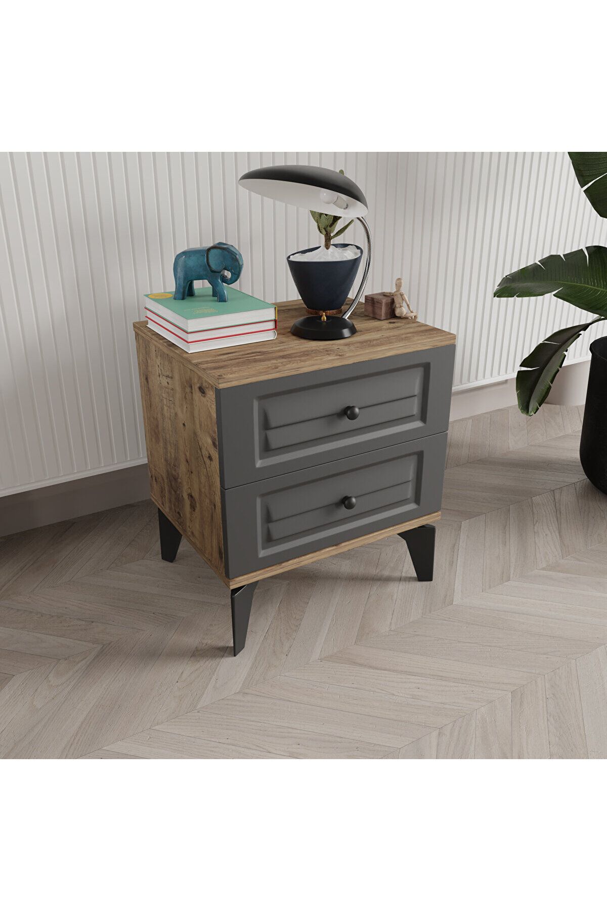 DRNHOME SOFYA ANTRASİT KOMODİN
