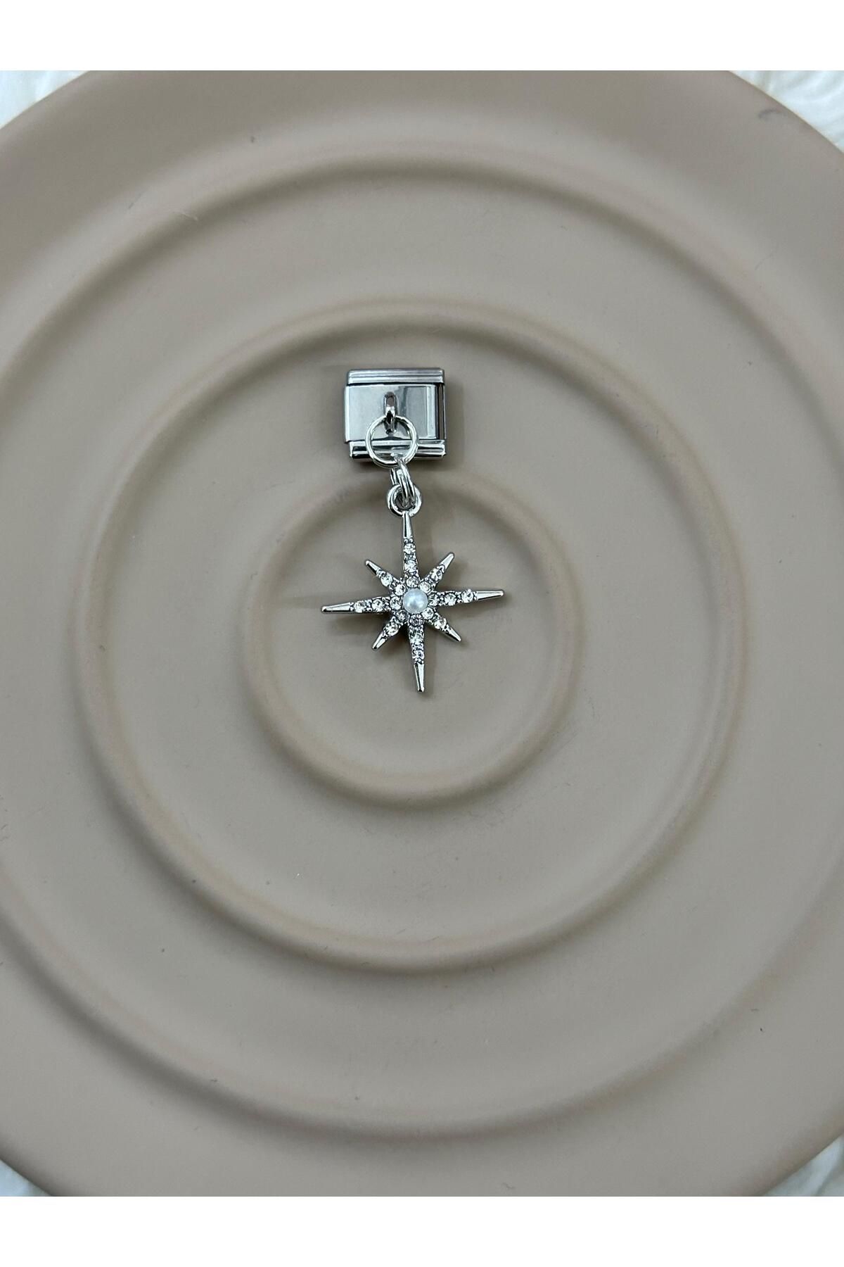 MSBTAKI stainless steel 316L Çelik Paslanmaz ve Kararmaz Yıldız Dunya Charm