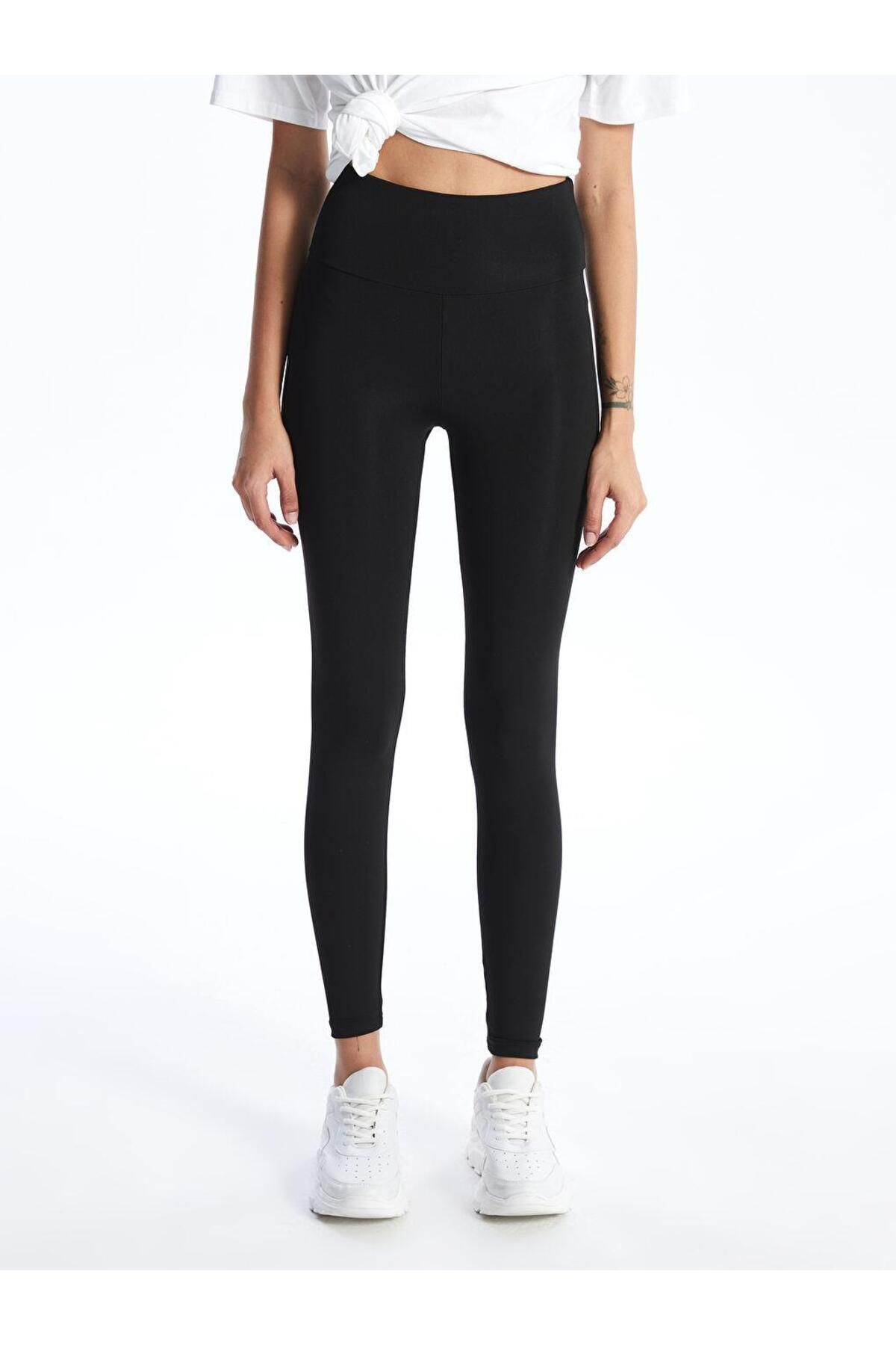 LC Waikiki-Leggings drepte pentru femei, cu talie elastică, extra strâmți (S4) 3