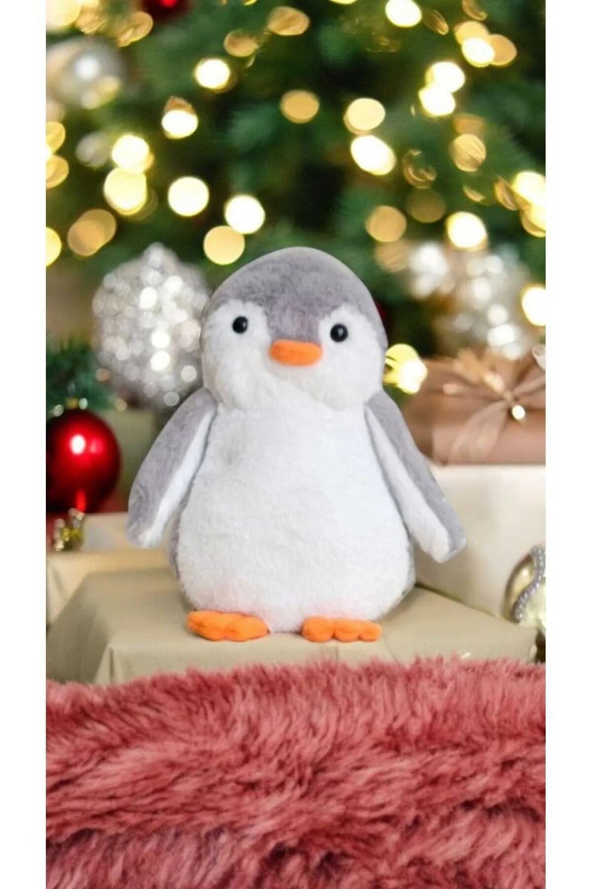 Mellito Pingu 35cm Uyku Arkadasi Ve Sevimli Penguen Pelus Oyuncak