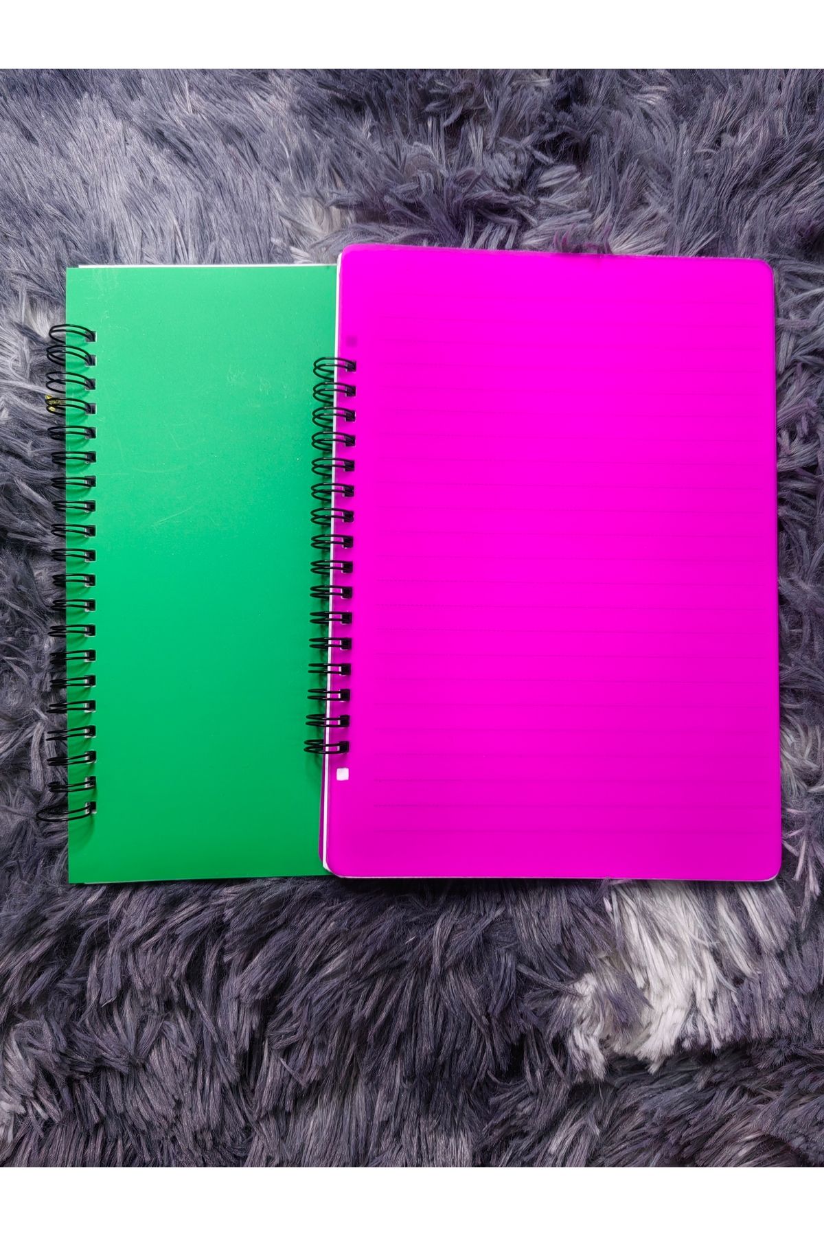 Notcraft Spiralli Telli Sert Dayanıklı Plastik Kapak A-5 72 Yaprak 144 Sayfa Çizgili Defter (2 Adet)