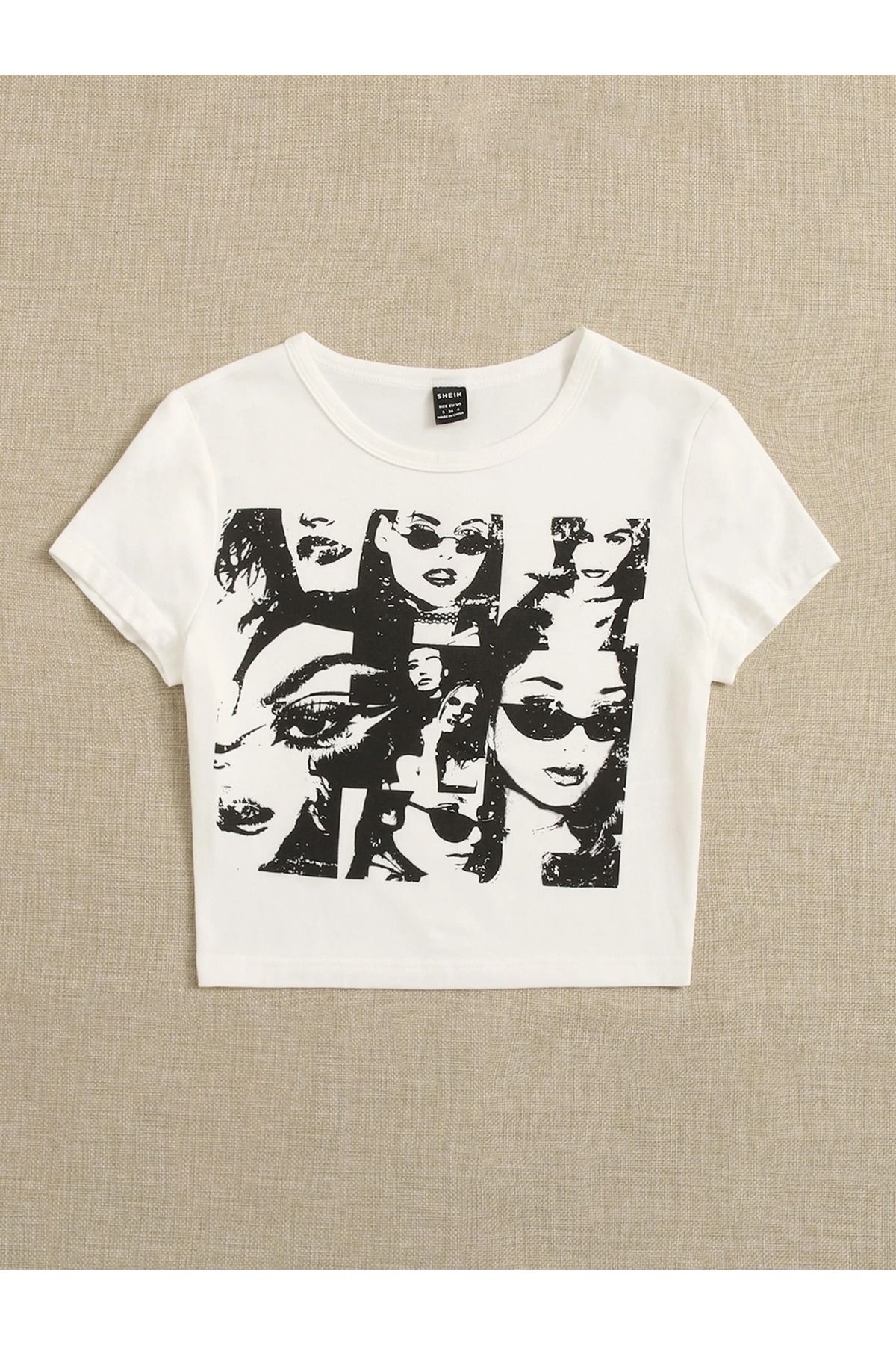 JANSO GROUP - KADIN CROP TSHIRT BASKILI 04
