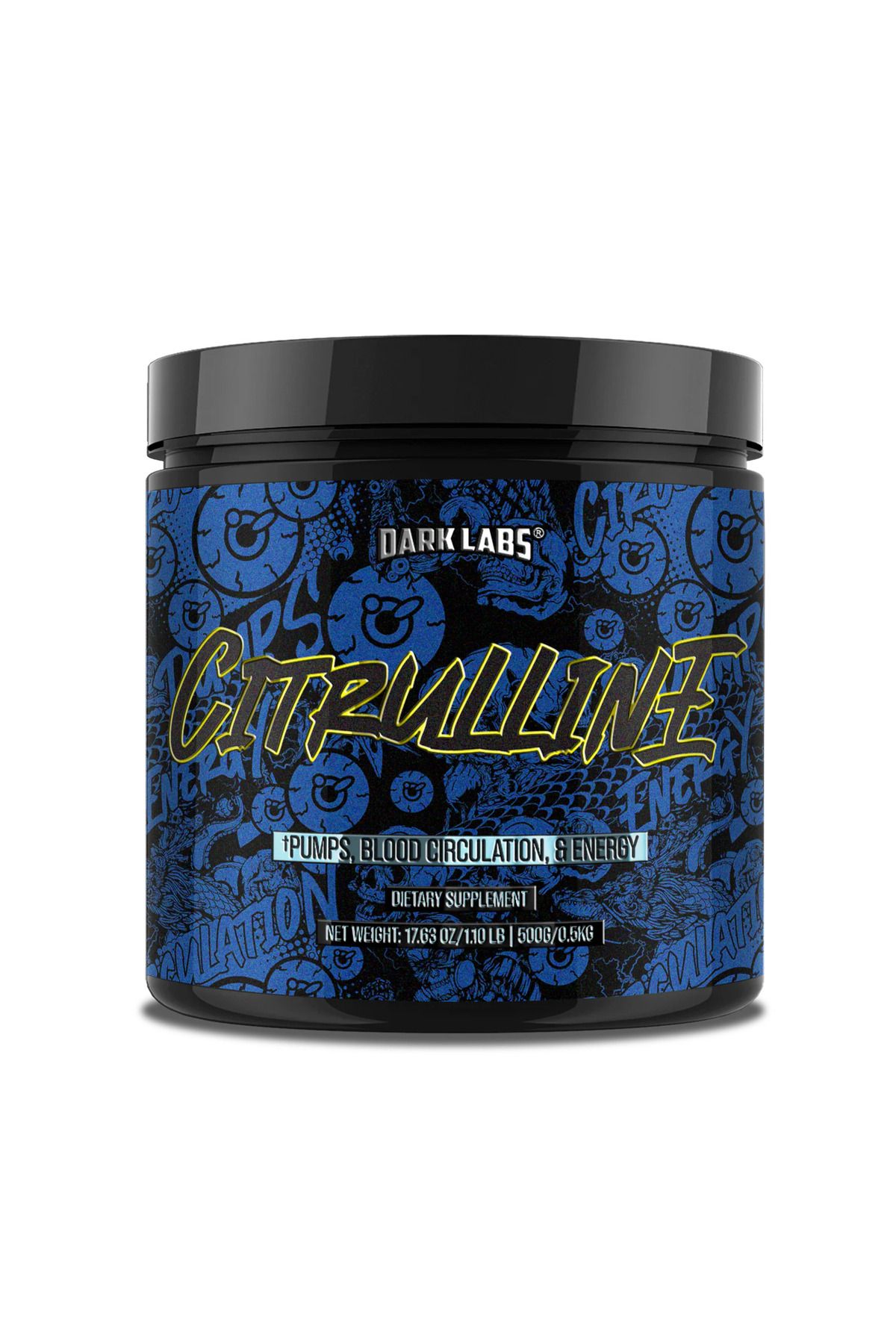 DARK LABS Citrulline 500 Gram - 100 SERVİS