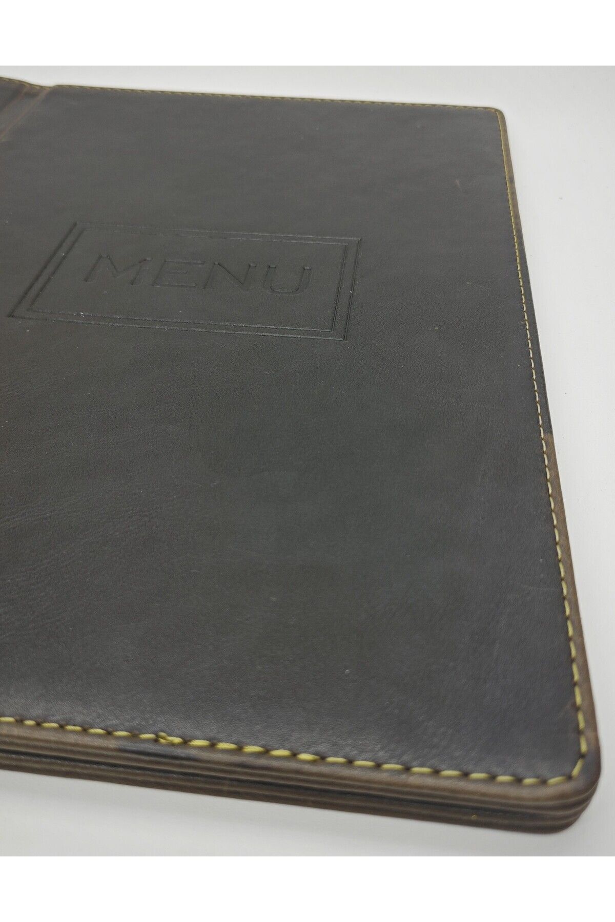 ankara menü-Coffee Color A4 Menu 5 Sheets 4