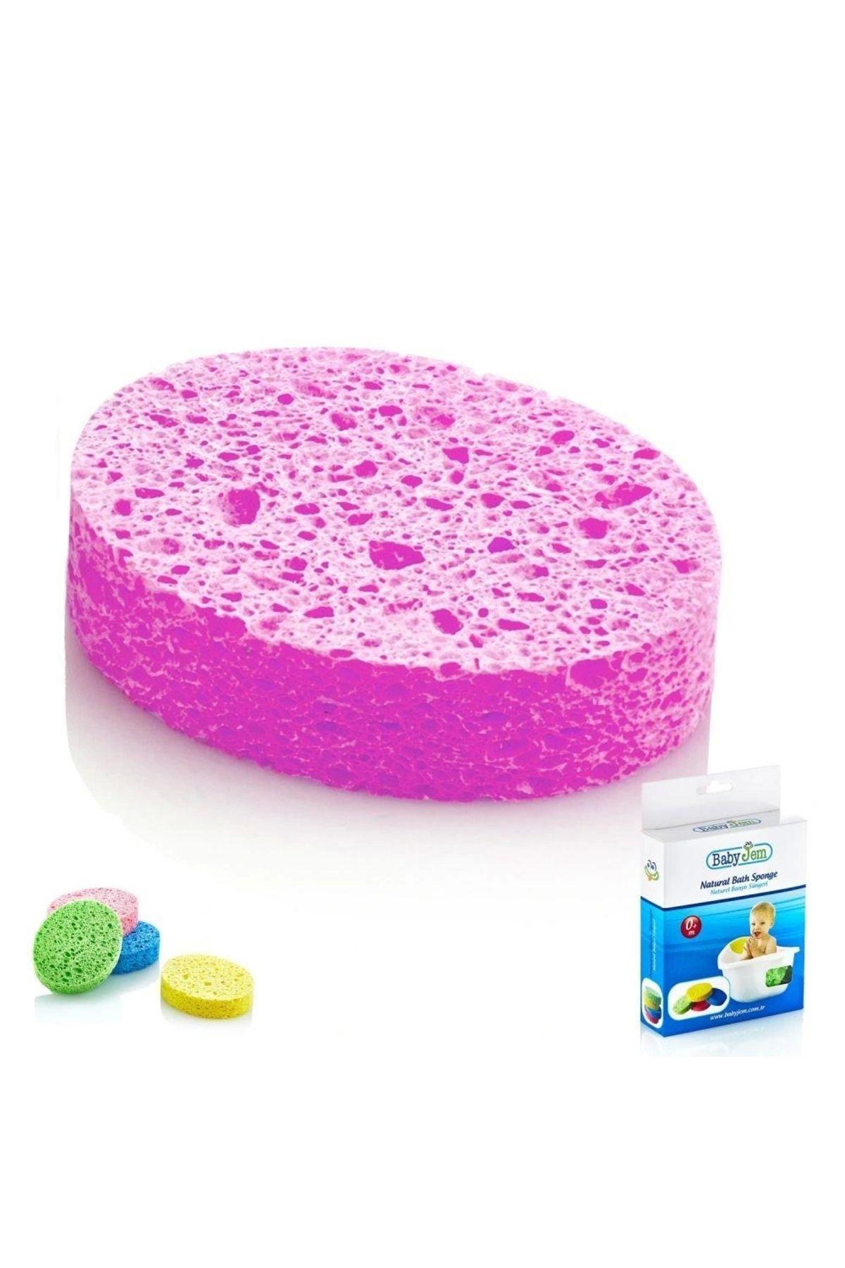 Eng Nessiworld Bebek Banyo Süngeri Selülozik 020 Pembe