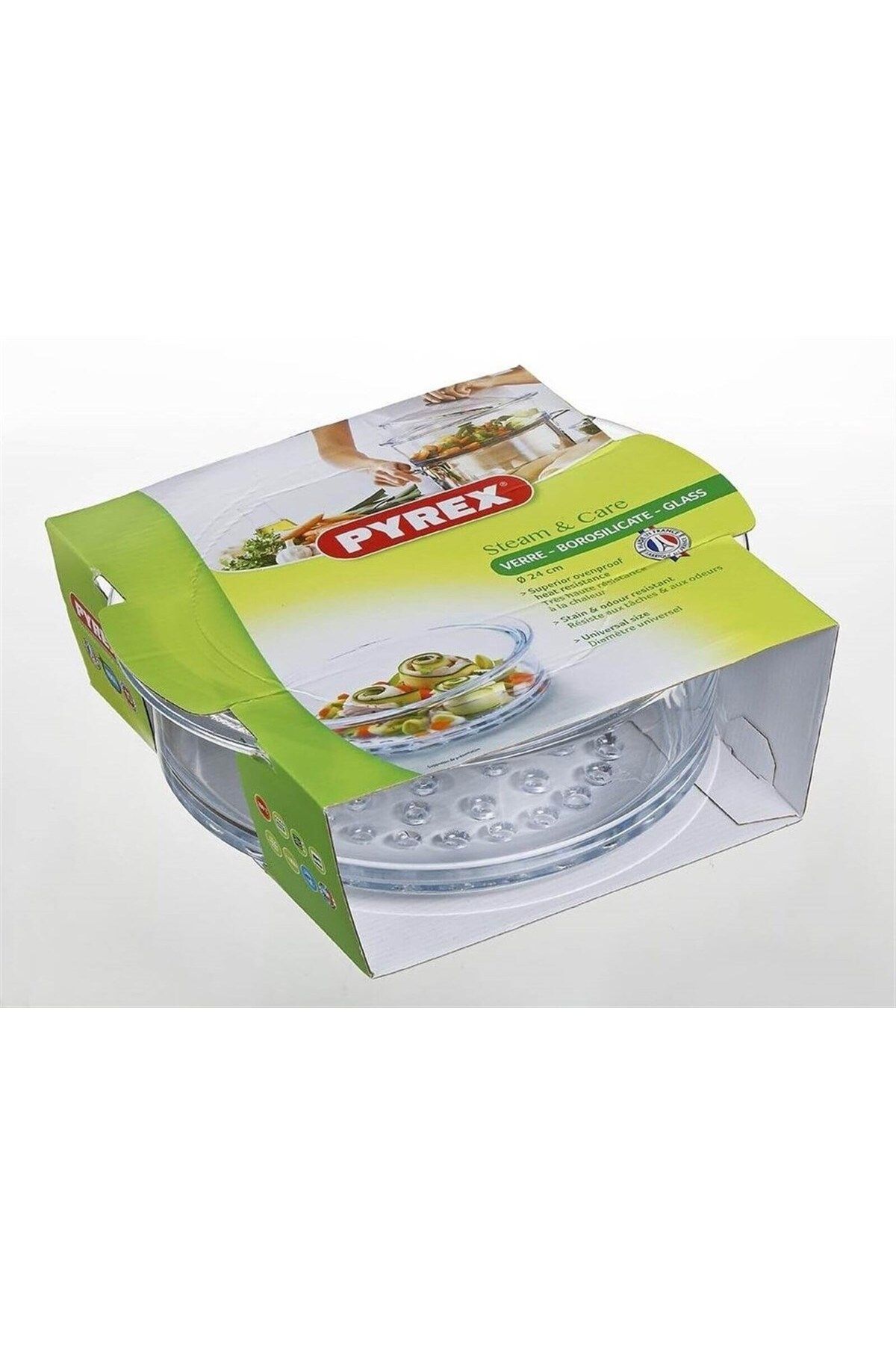 Pyrex-Set of 4 Glass Steam Baskets 3