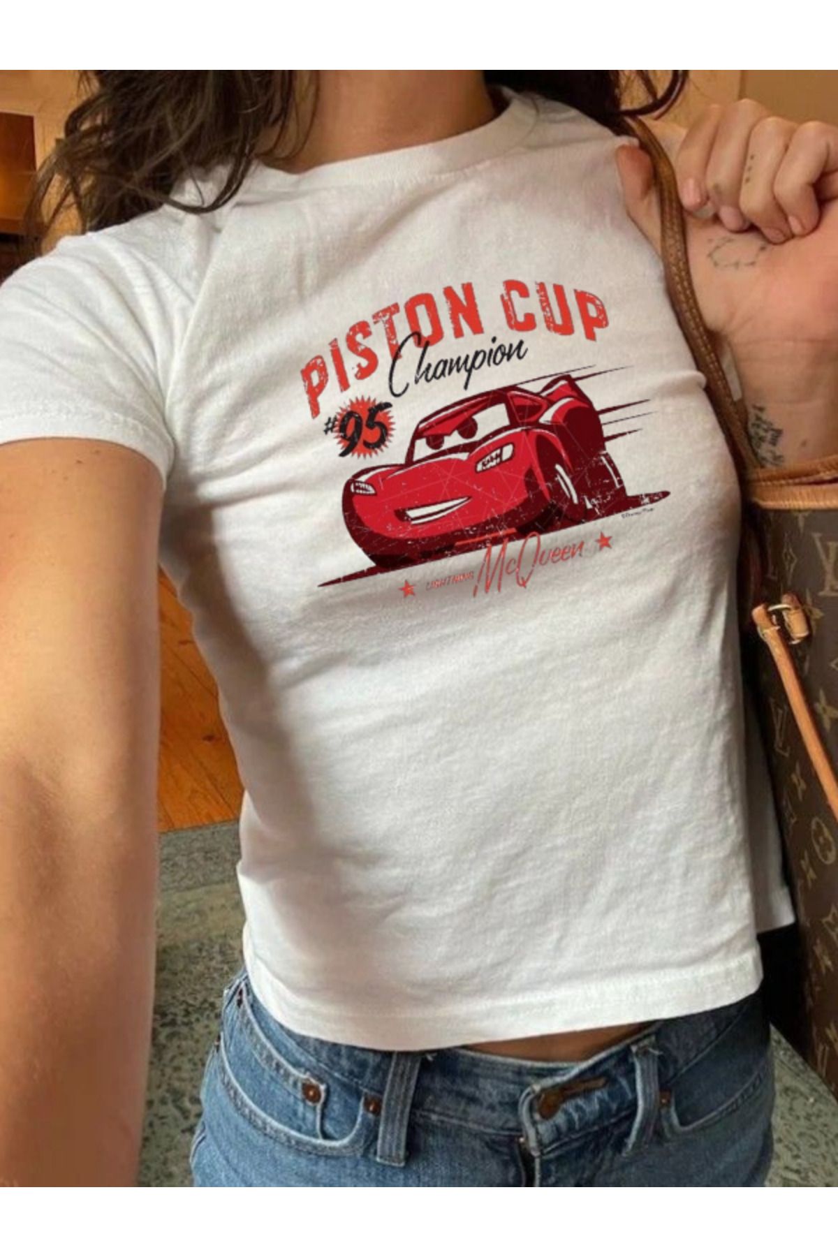 DEEFWEAR DREICH MCQUEEN BASKILI BEYAZ CROP