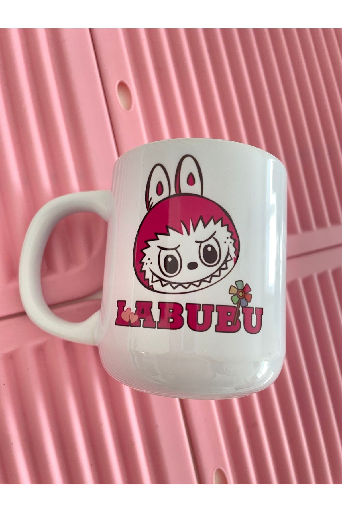 By Selen Suyolcu LABUBU Baskılı Kupa Bardak
