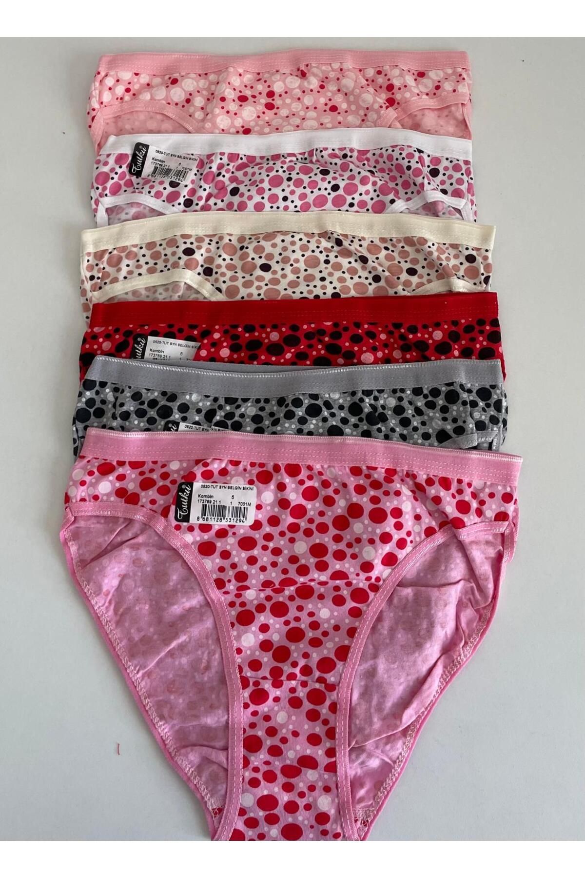 H&S STORE tutku bikini (kilot) 6 lı çok renkli şık rahat ve kaliteli