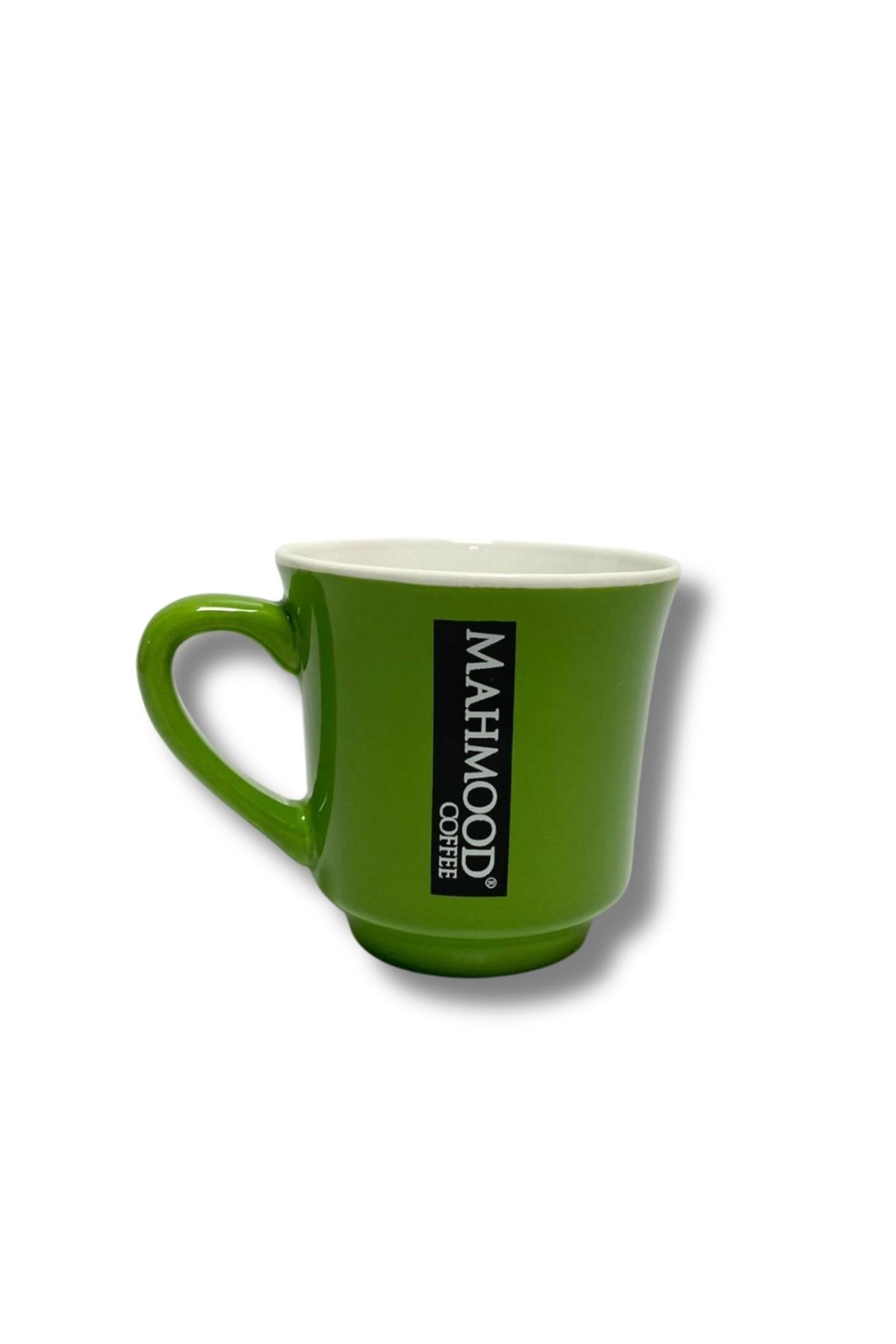Mahmood Coffee Mottolu Porselen Kupa Yeşil 300 ml