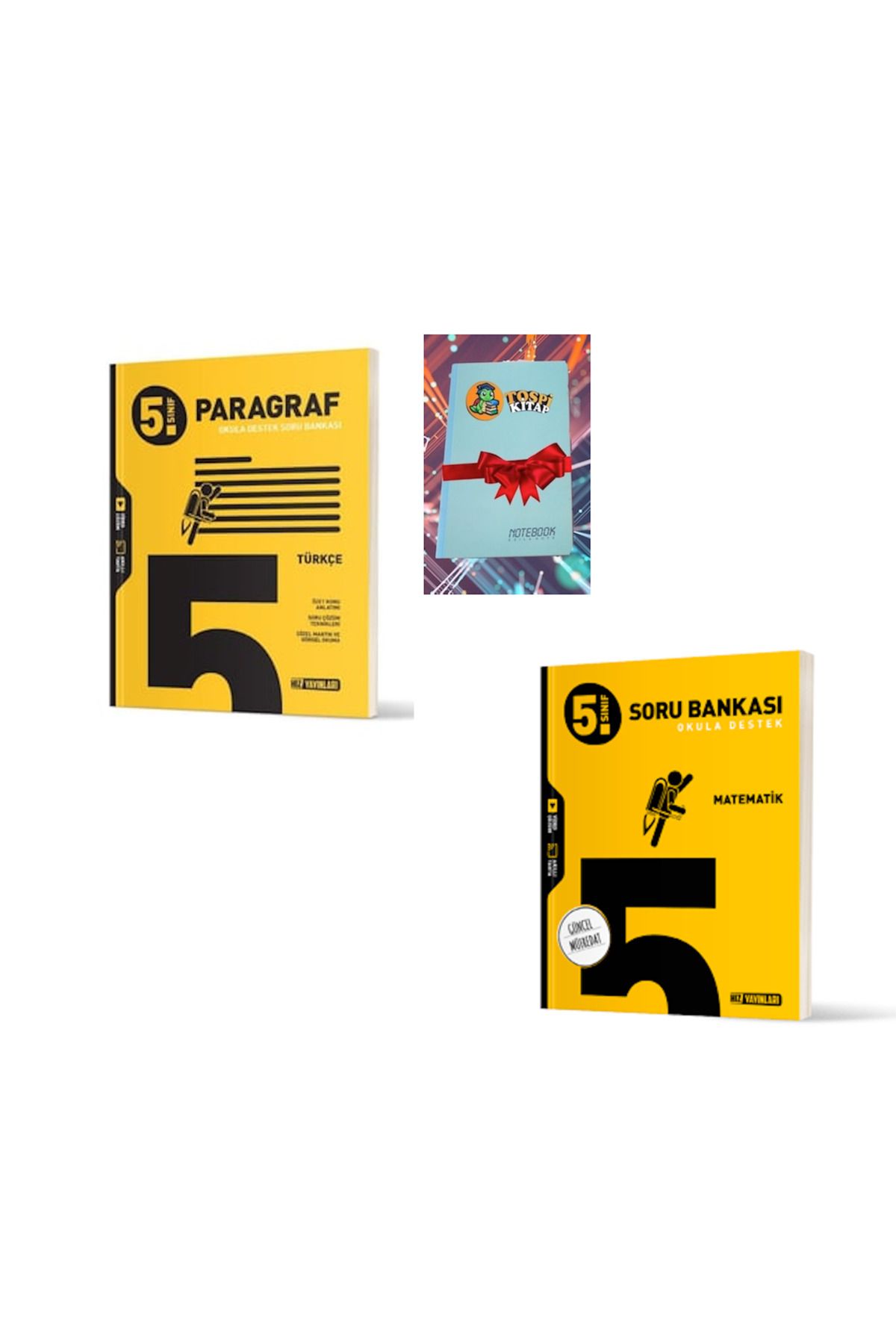 Karma Kitaplar 5. Sınıf PARAGRAF + MATEMATİK Soru Bankası ( DEFTER HEDİYE)