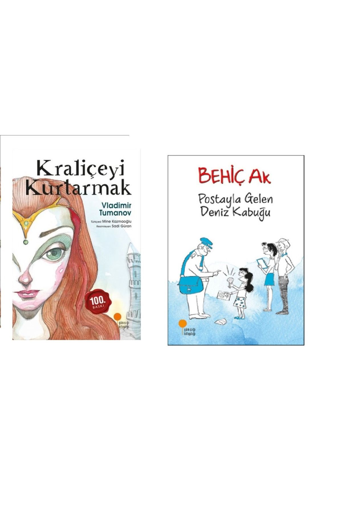 Günışığı Kitaplığı Kraliçeyi Kurtarmak & Postayla Gelen Deniz Kabuğu ( 2 Li Set )