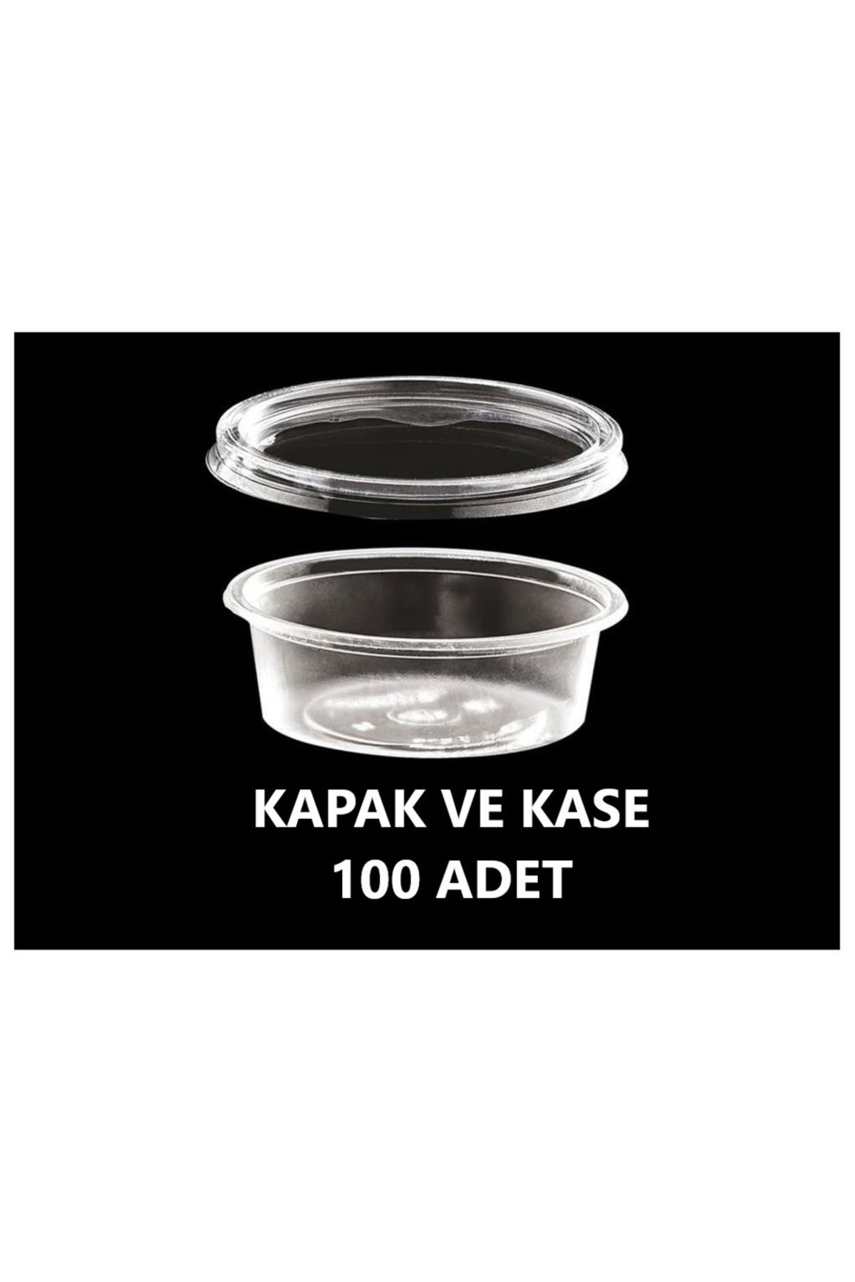 PRATİK SHOP Sup KAPAK & KASE (2X100 er Adet)