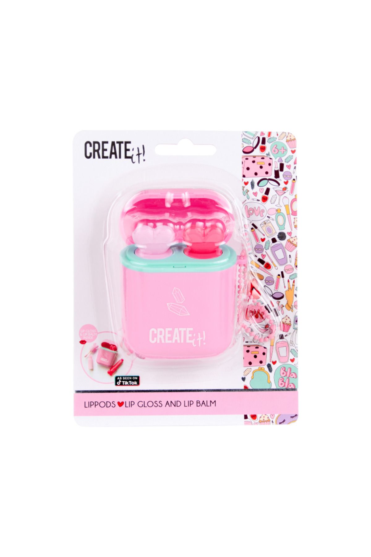 Create It Dudak Kiti - Pembe - Lippods
