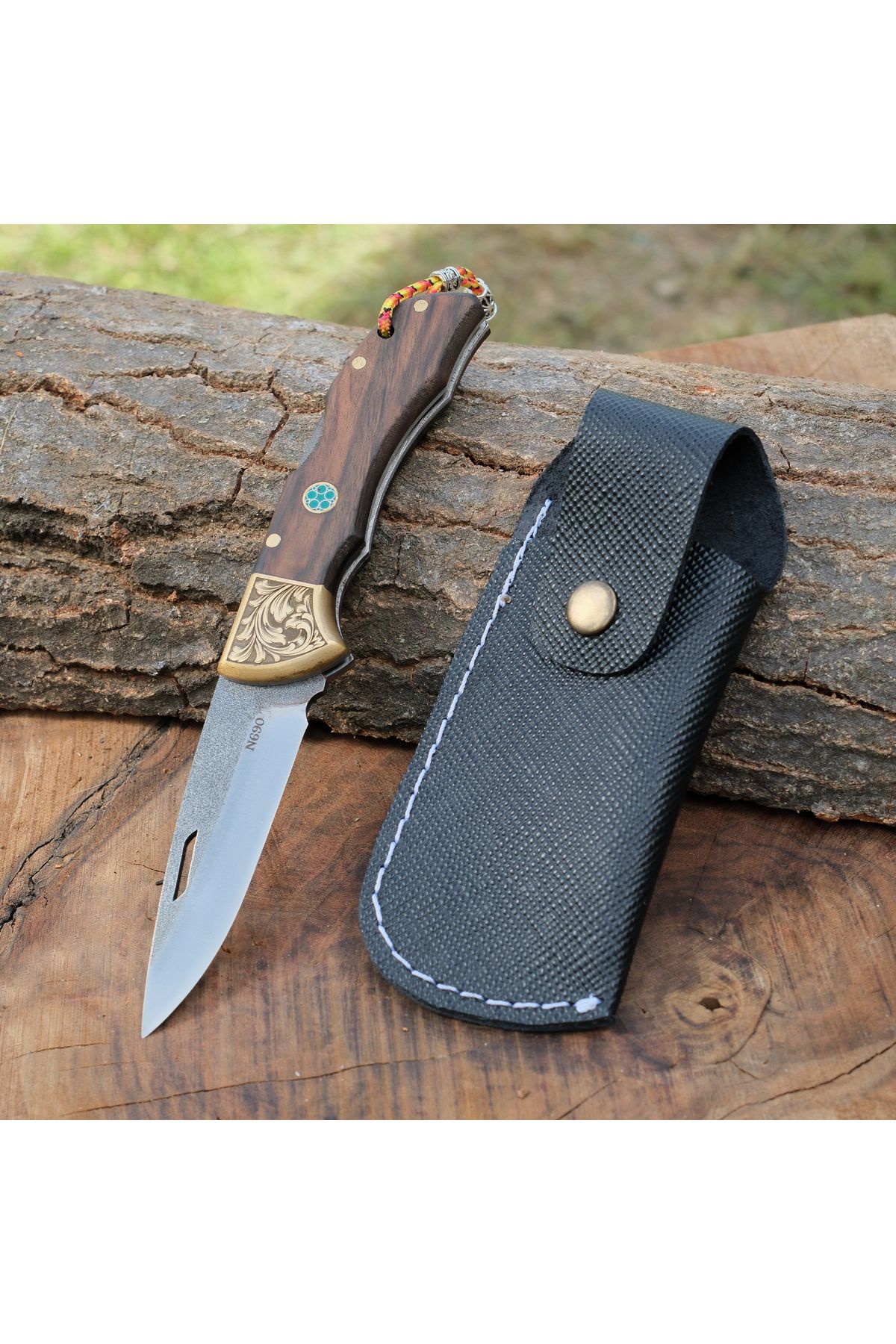 kösemehmet Katlanır Model - Gravür İşlemeli - N690 Çelik