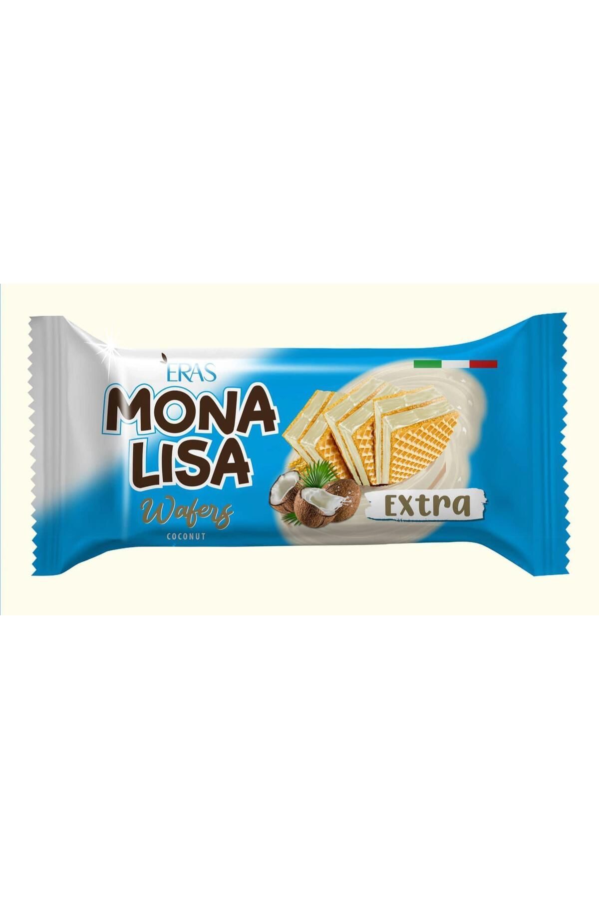 Vanelli Eras Mona Lisa Hindistan Cevizli Gofret 45 g 24 Adet