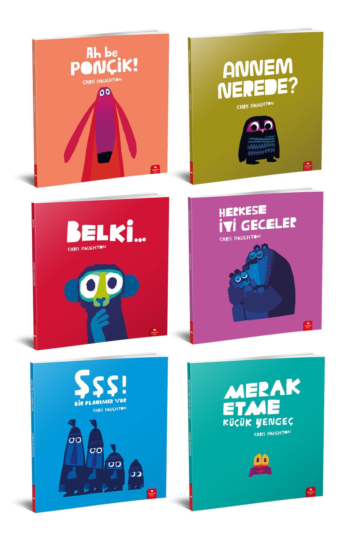 Redhouse Kidz Yayınları 0-3 Yaş Okuma Kitapları