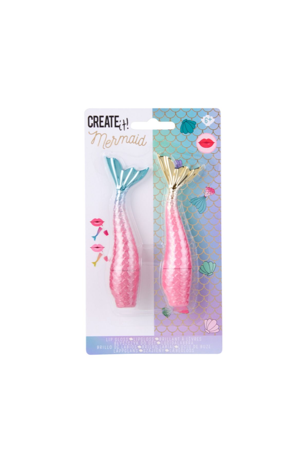 Create It Dudak Parlatıcısı Seti - Pembe - Mermaid