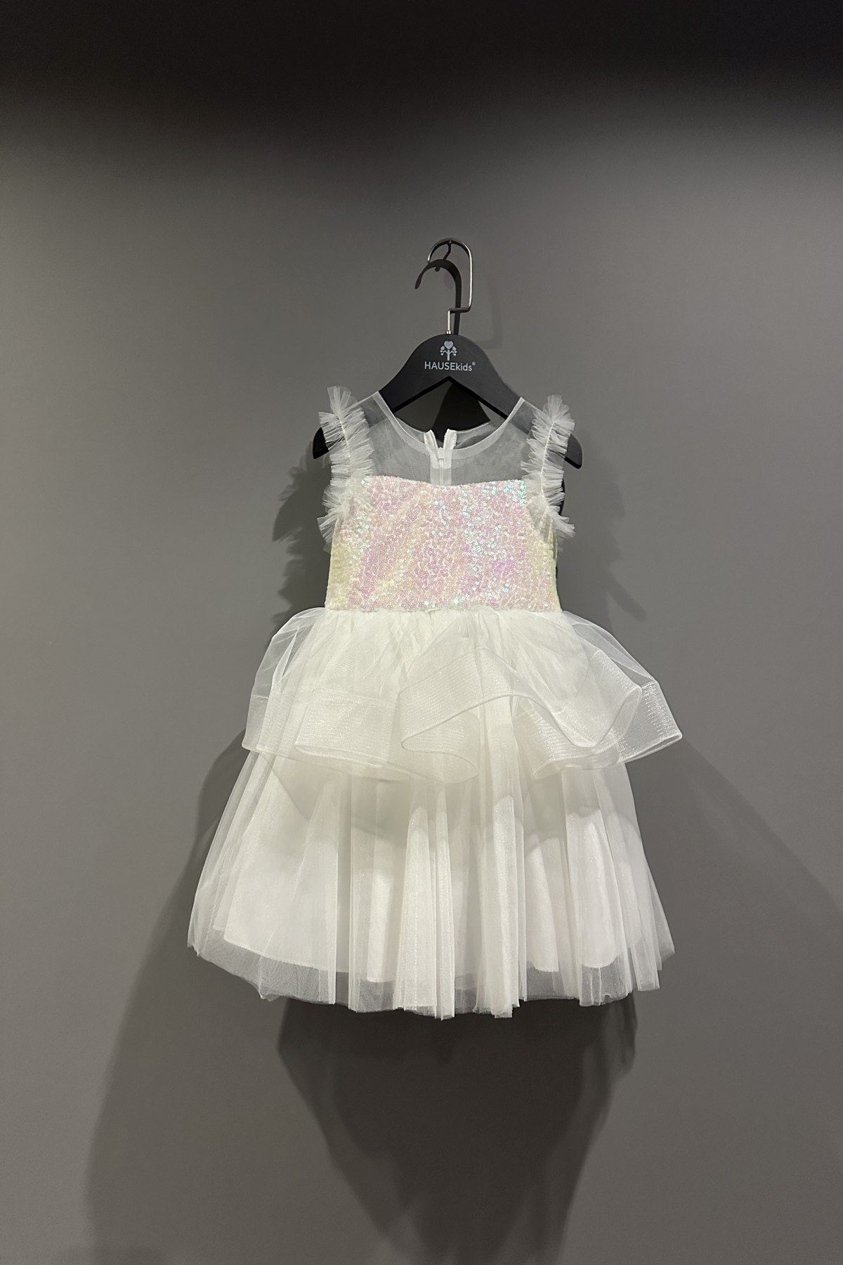 HAUSEkids-2-8 років Isabelle Design Сукня для дівчинки - Екрю 1