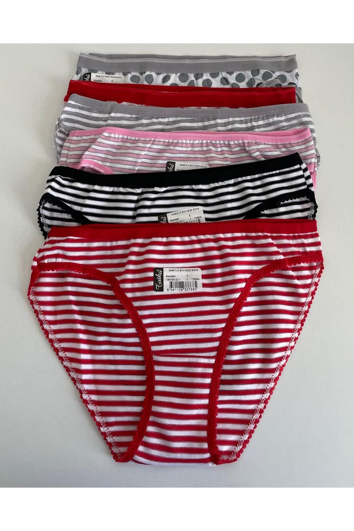 H&S STORE tutku bikini (kilot) 6 lı çok renkli şık rahat ve kaliteli