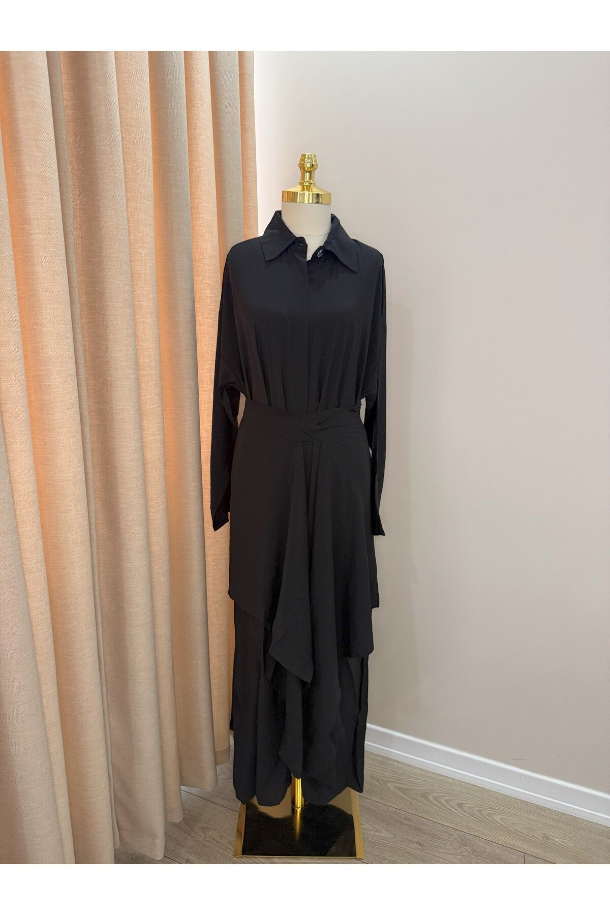 AF Frezya Boutique Kimono Detaylı Tasarım Elbise