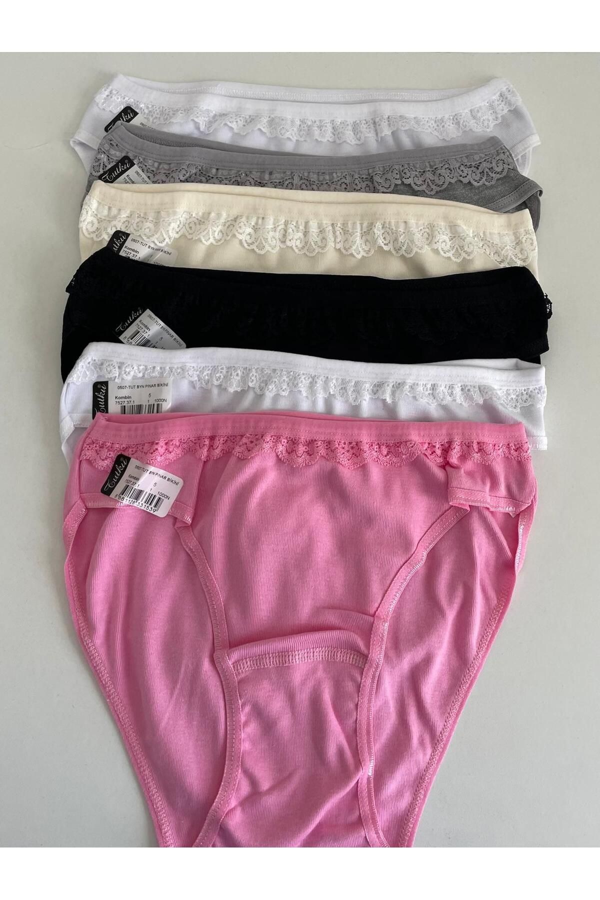 H&S STORE tutku bikini (kilot) 6 lı çok renkli şık rahat ve kaliteli