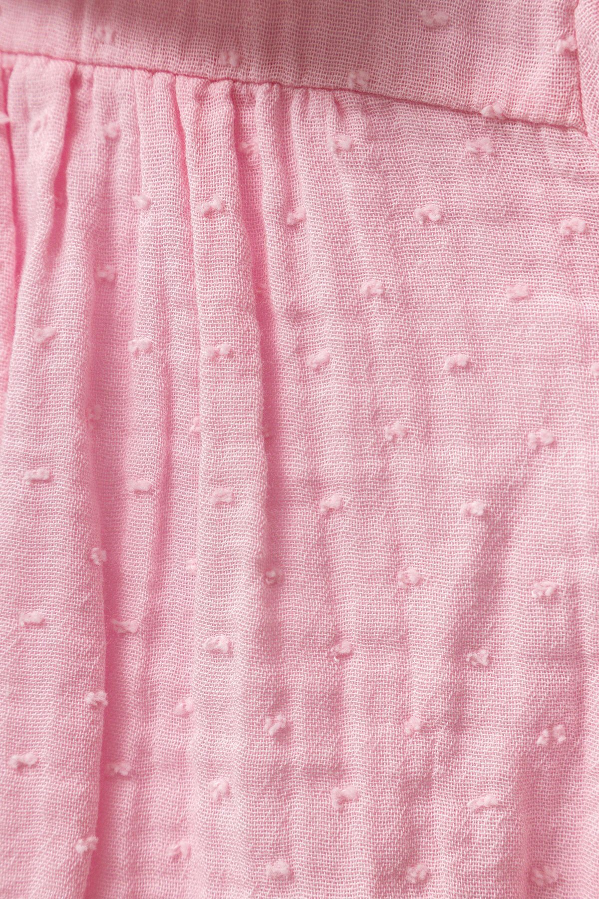 Minipodyum Kız Bebek Nakışlı Bebe Yaka Müslin %100 Pamuk Çantalı Bayramlık Elbise fotoğrafı 6 (önizleme)