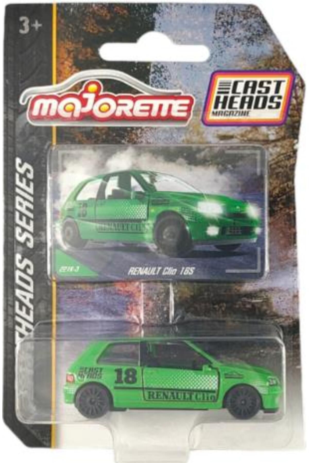 Majorette Castheads Series Renault Clio 16S 221K-3