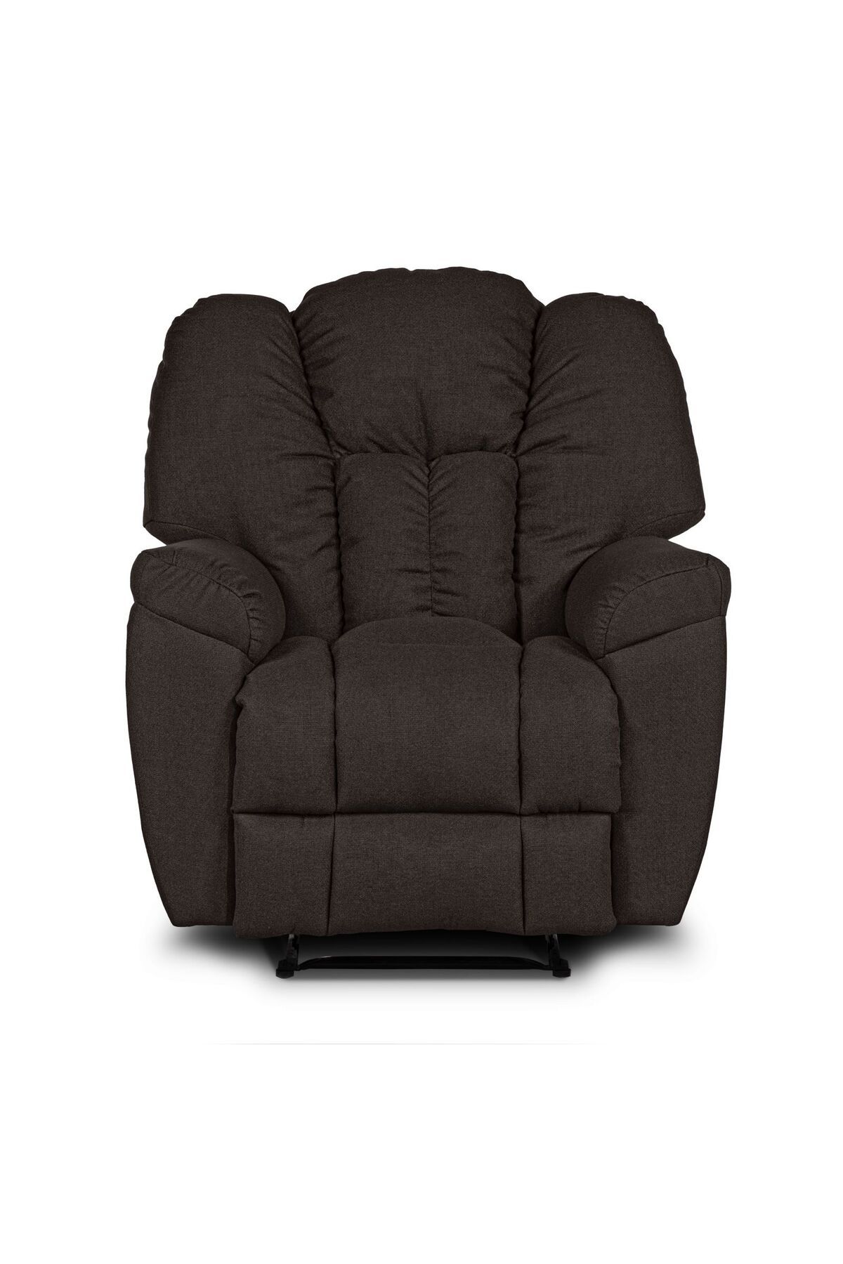 Lazy Vibes-Modern 3-position Canvas Recliner Chair in Luxurious Linen Fabric 4